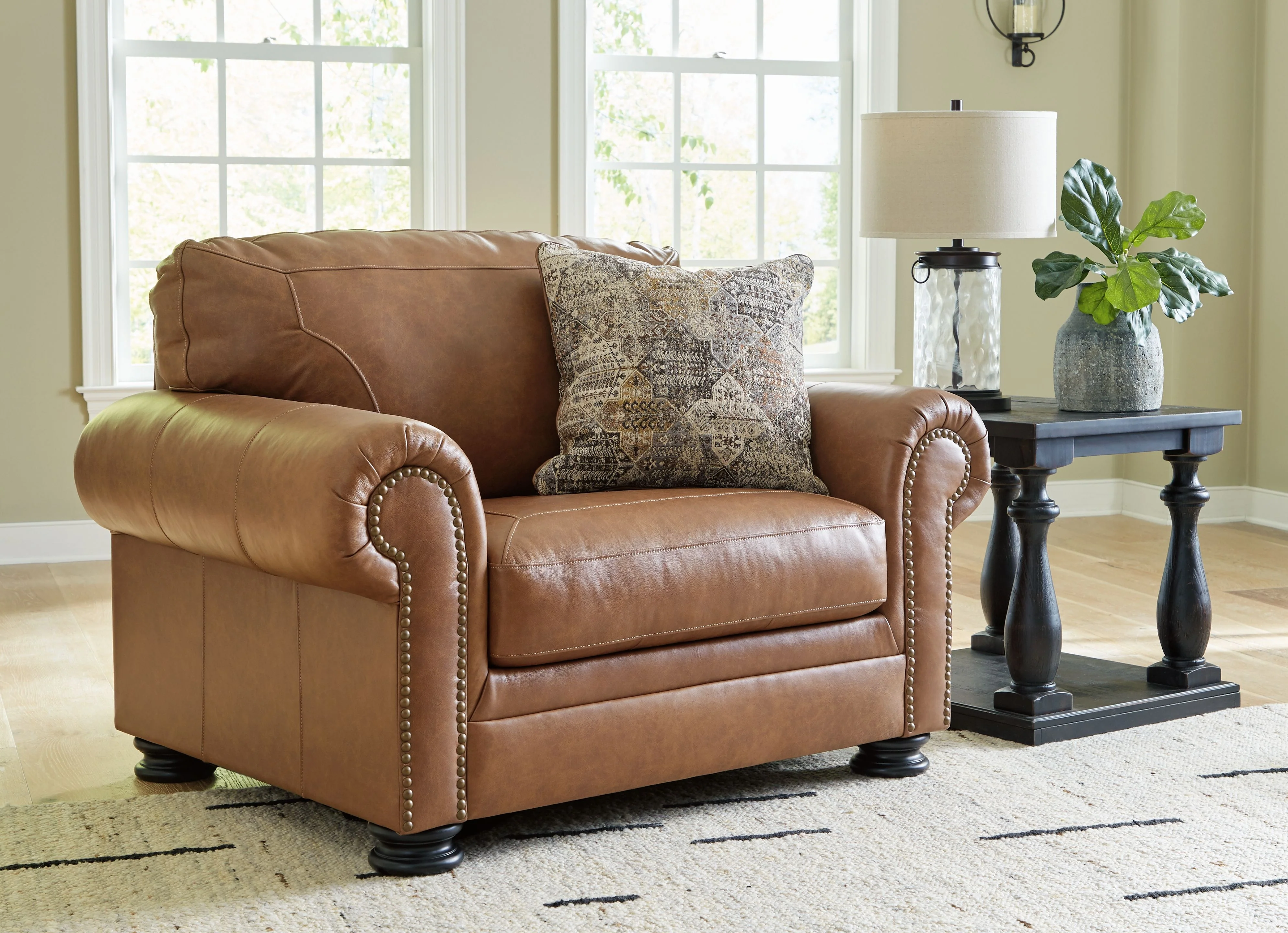 Carianna - Chair And A Half - Caramel - Image 4
