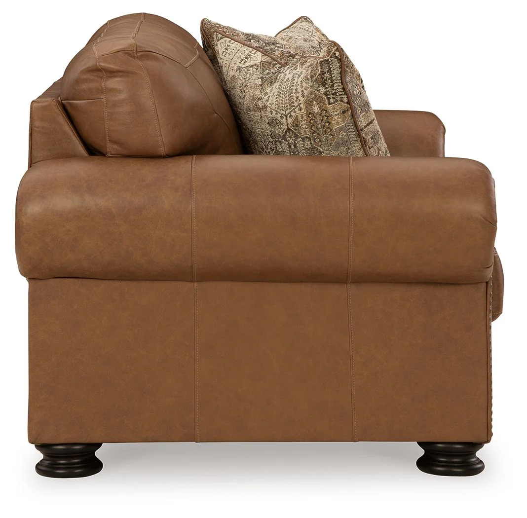 Carianna - Loveseat - Caramel - Image 3