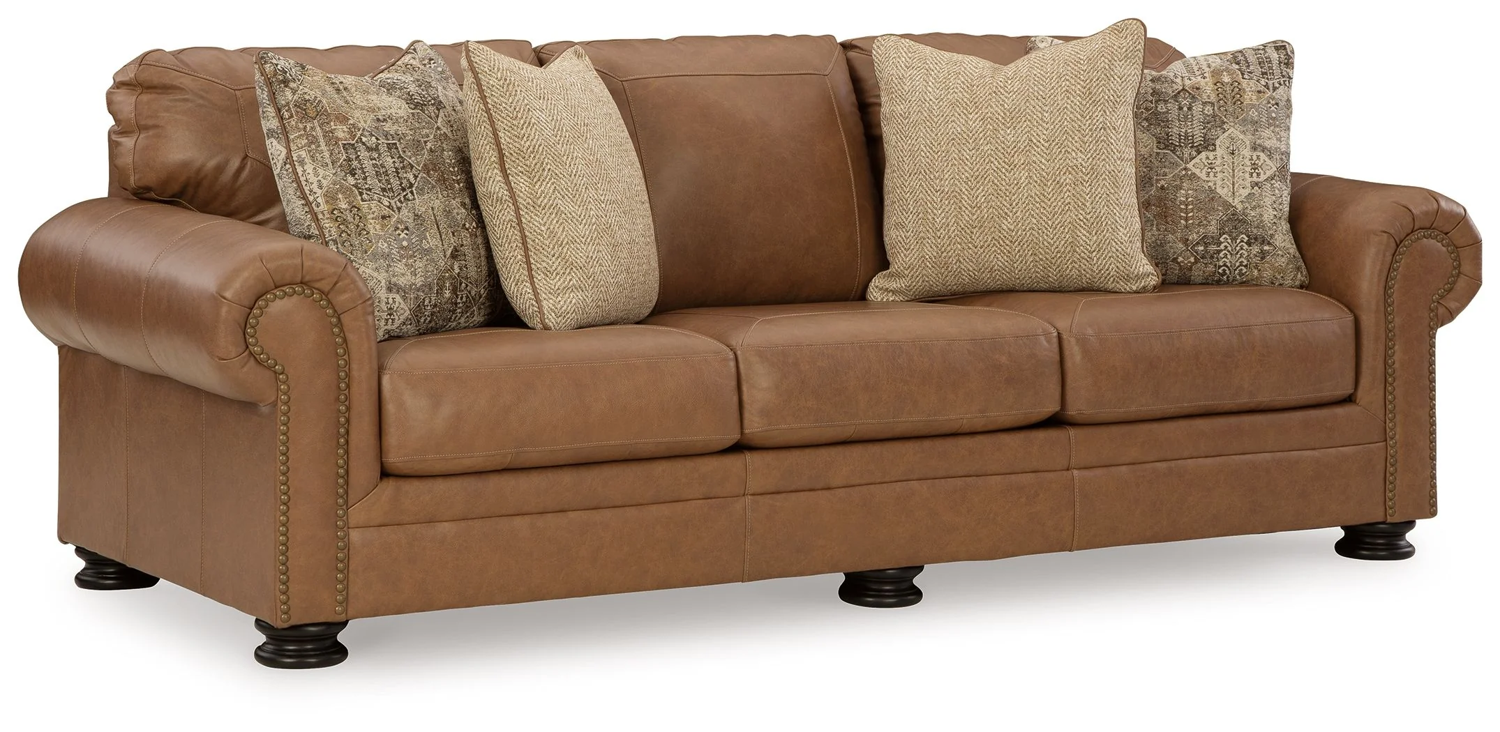 Carianna - Queen Sofa Sleeper - Caramel - Image 2