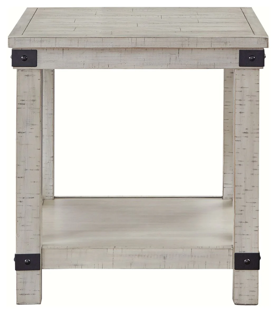 Carynhurst - Rectangular End Table - Whitewash - Image 2