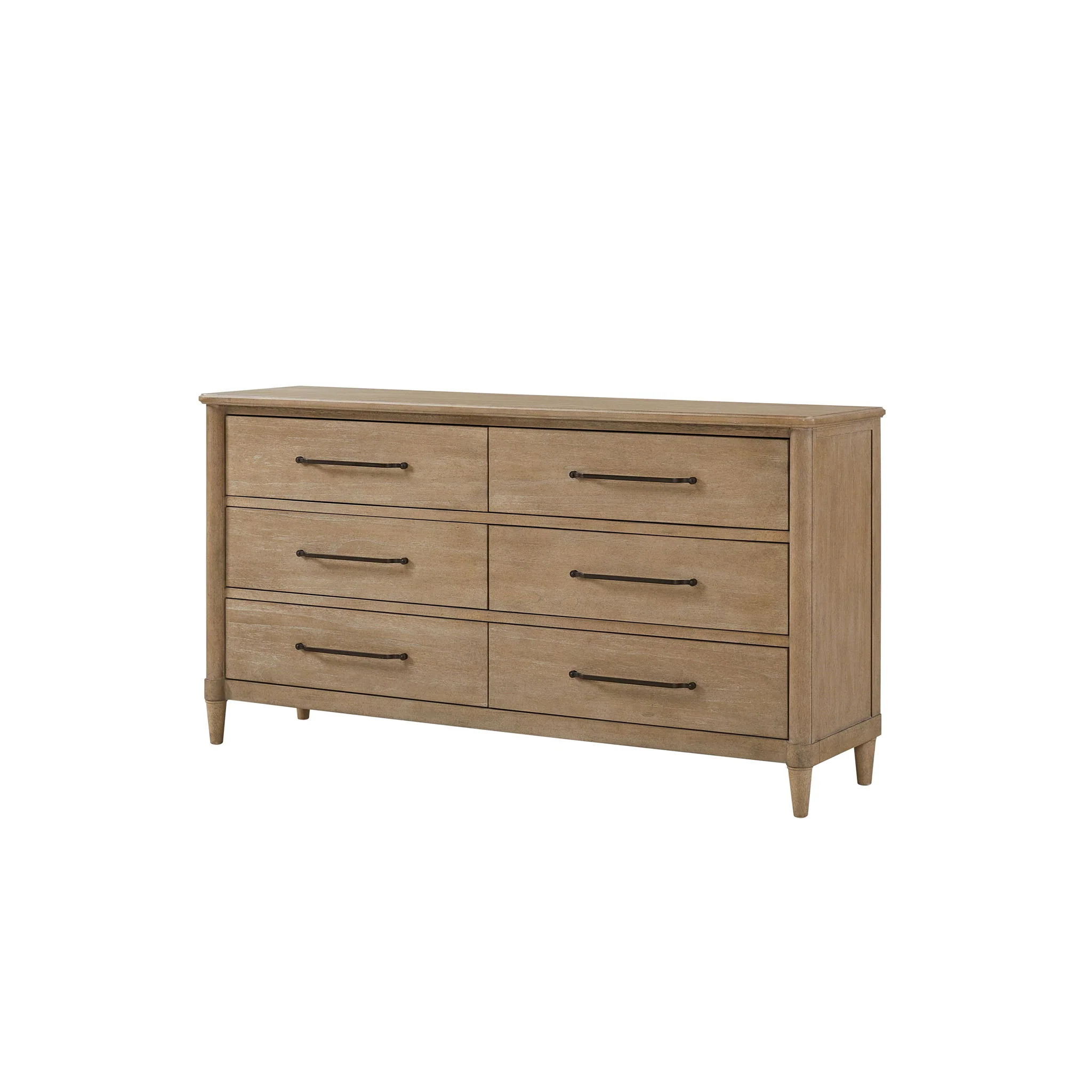 6 Drawer Dresser - Sand - Image 4