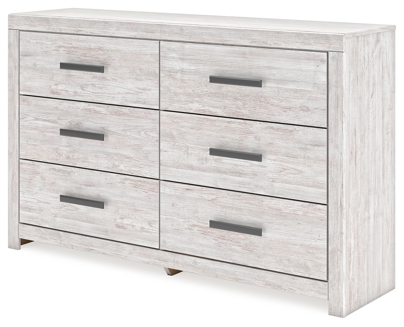 Cayboni - Six Drawer Dresser - Whitewash - Image 3
