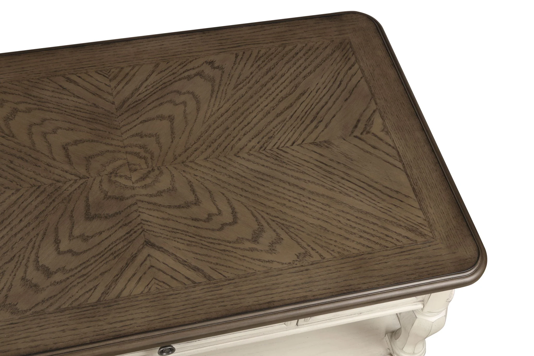 Chairside Table With Storage - Antique White - Image 3