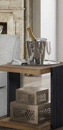 Channel - Chairside Table - Black - Image 3