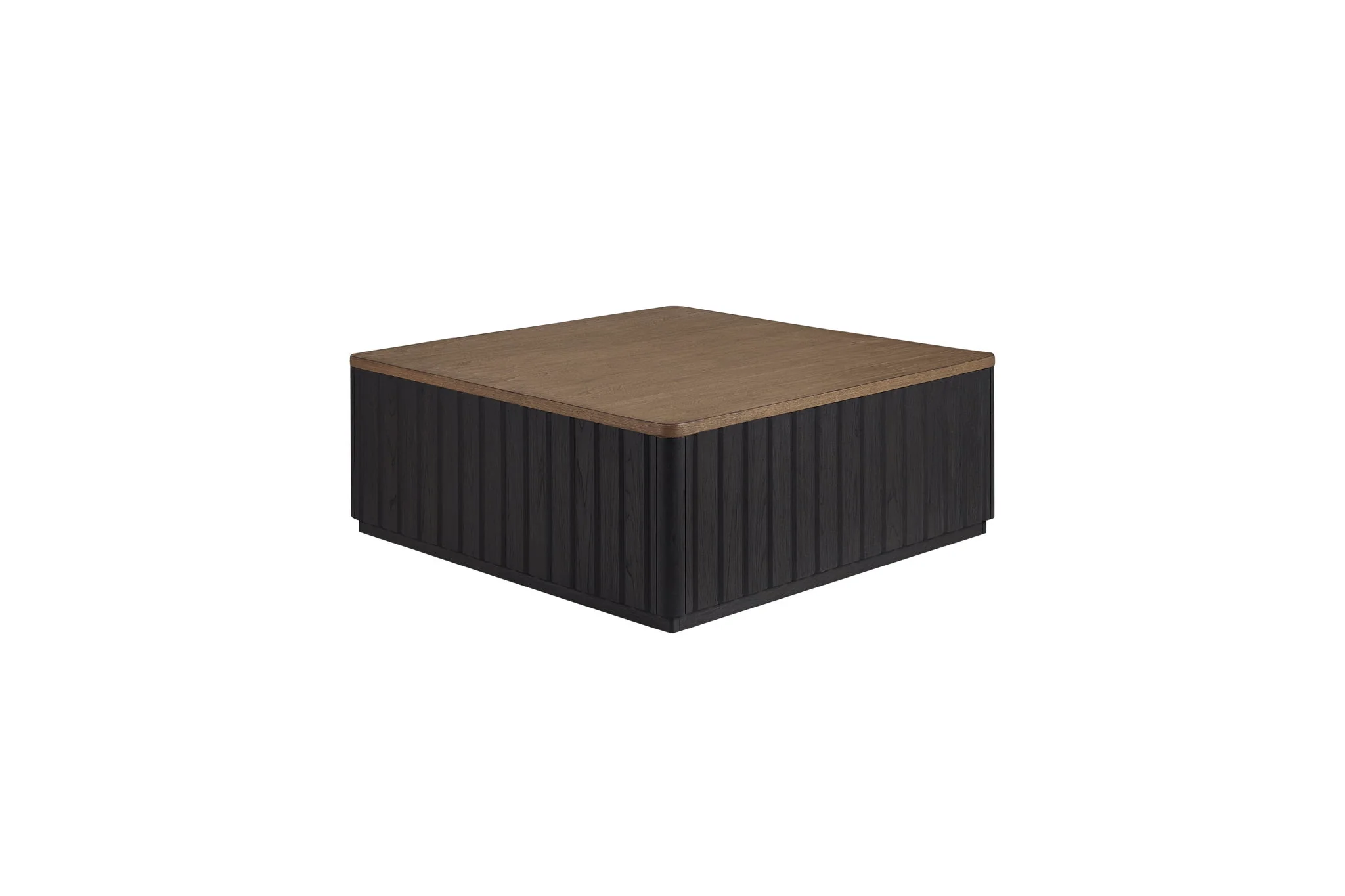 Channel - Cocktail Table With Casters - Black - Image 3