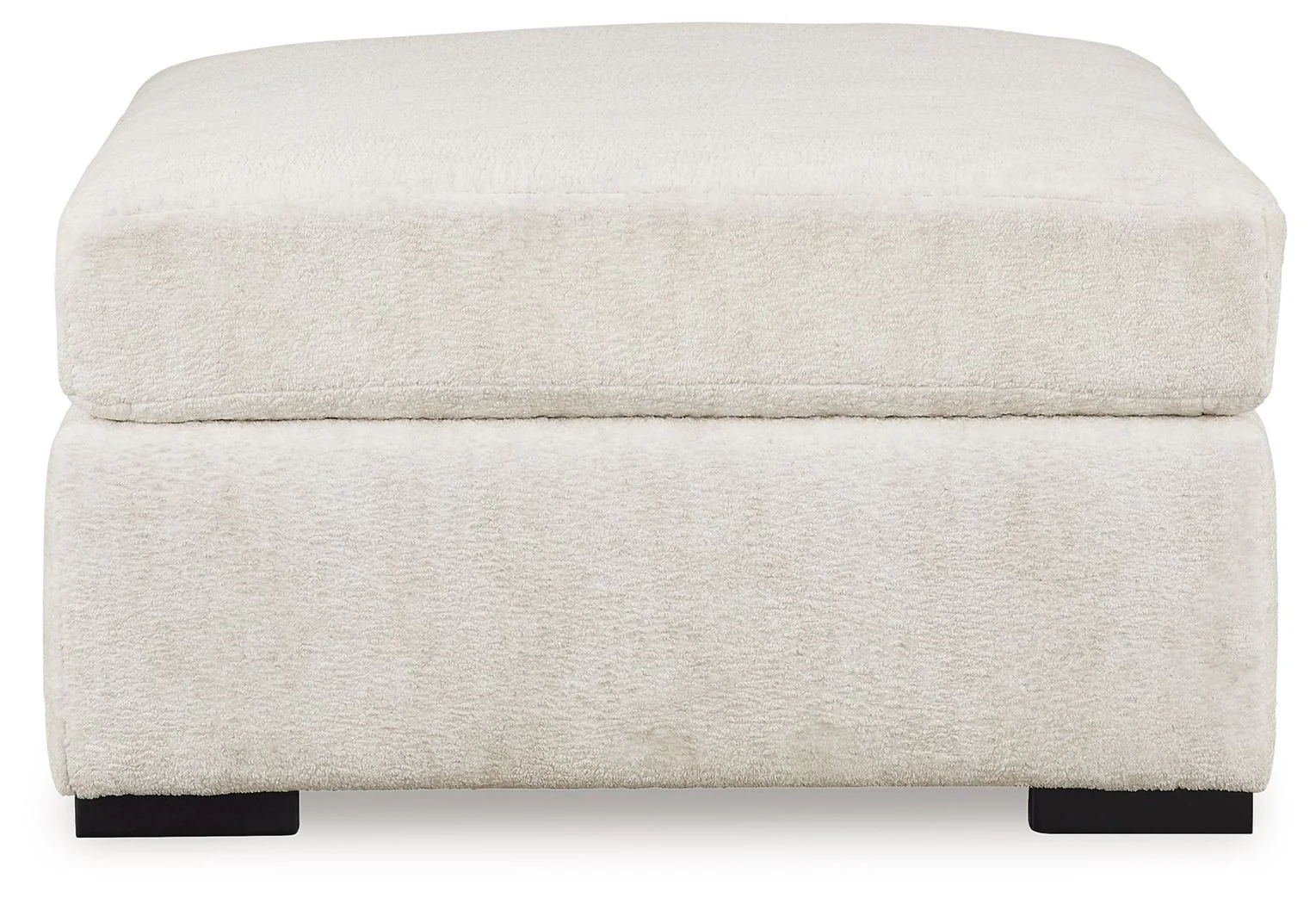 Chessington - Oversized Accent Ottoman - Ivory - Image 4