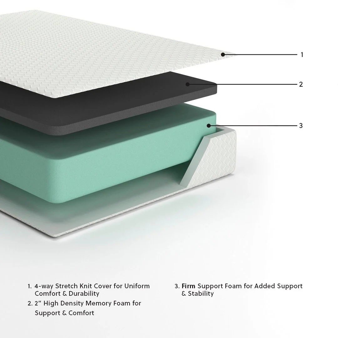 Chime 12 Inch Memory Foam - Memory Foam Mattress - Image 4