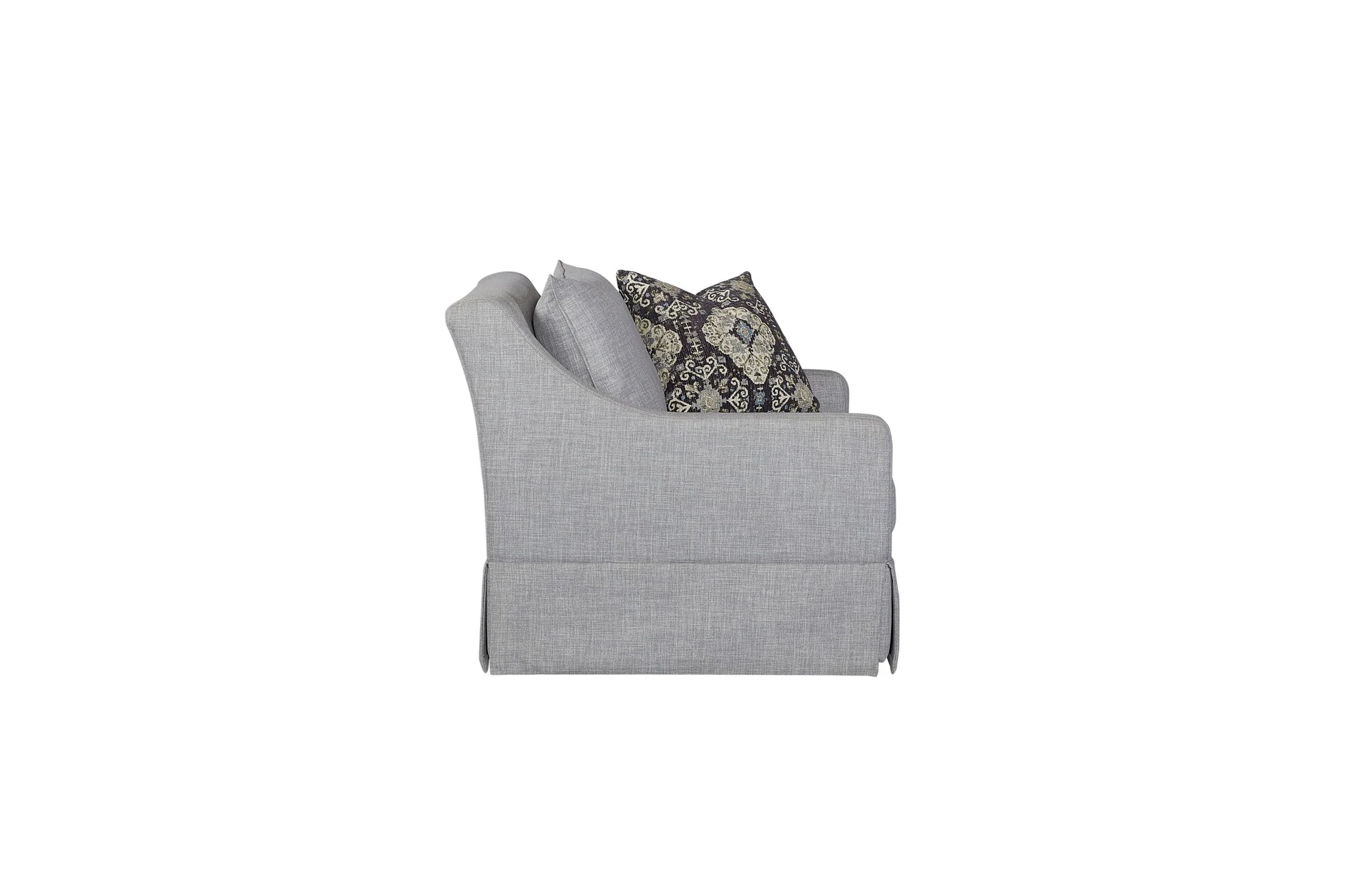 Citrus Heights - Chair And 1/2 With 1 Pillow - Gray - Image 4