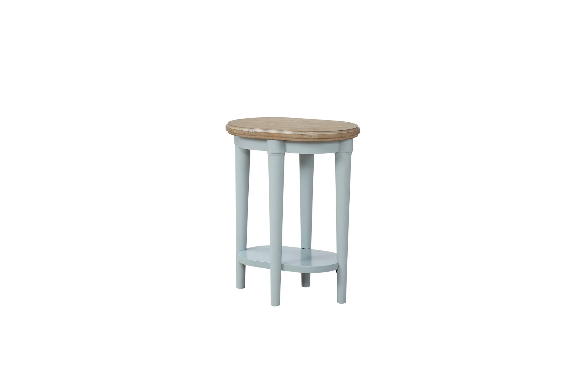 Citrus Heights - Chairside Table - Ocean / Light Brown - Image 2