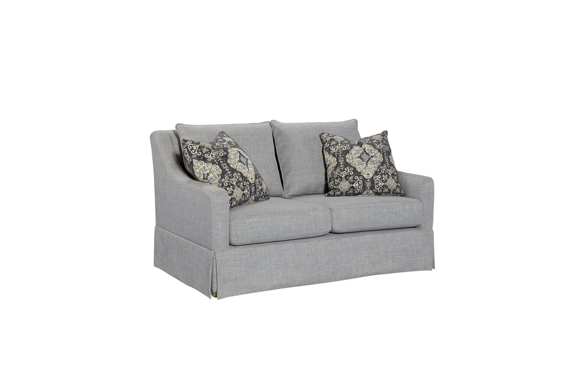 Citrus Heights - Loveseat With 2 Pillows - Gray - Image 3