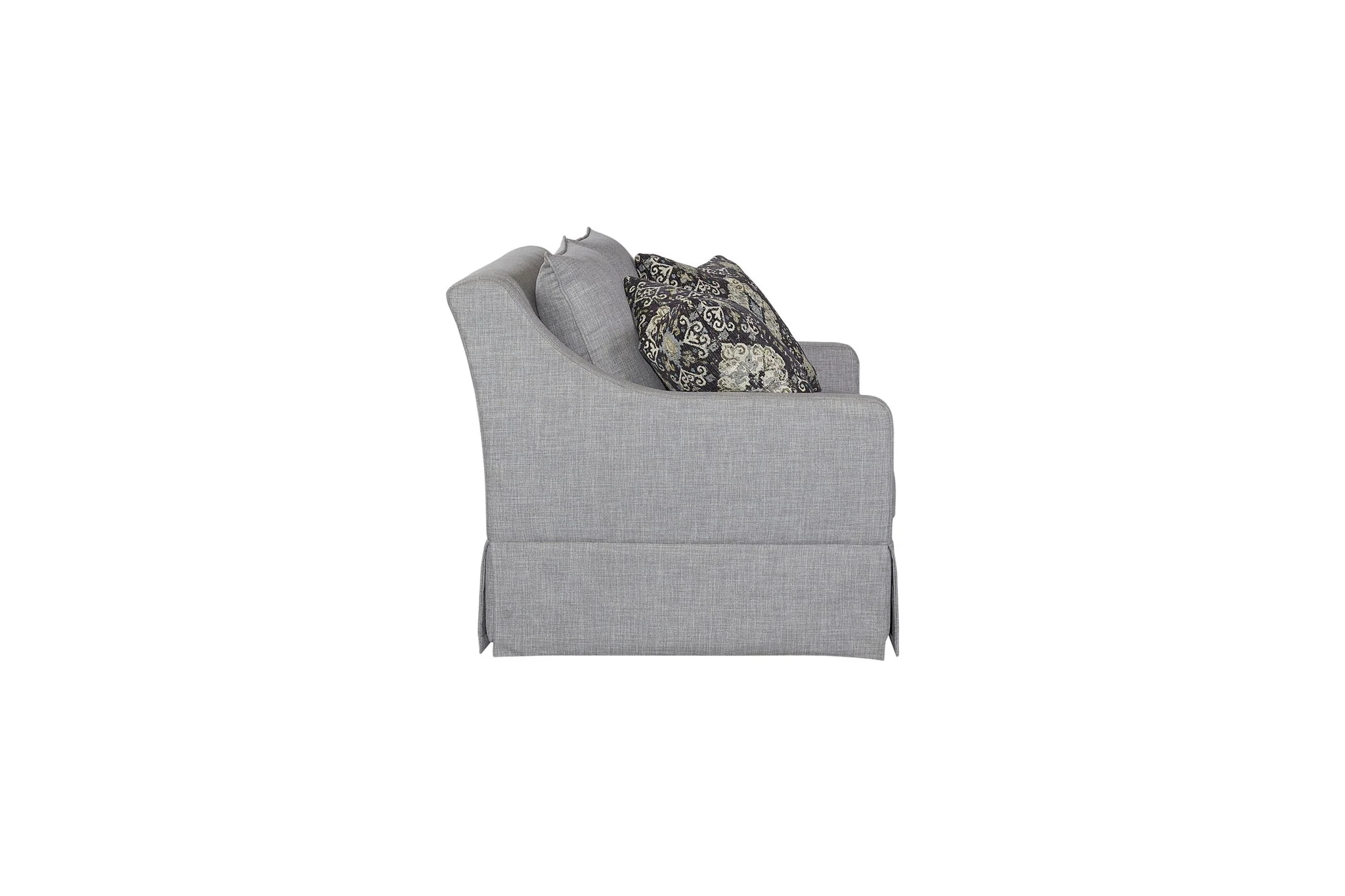 Citrus Heights - Loveseat With 2 Pillows - Gray - Image 4
