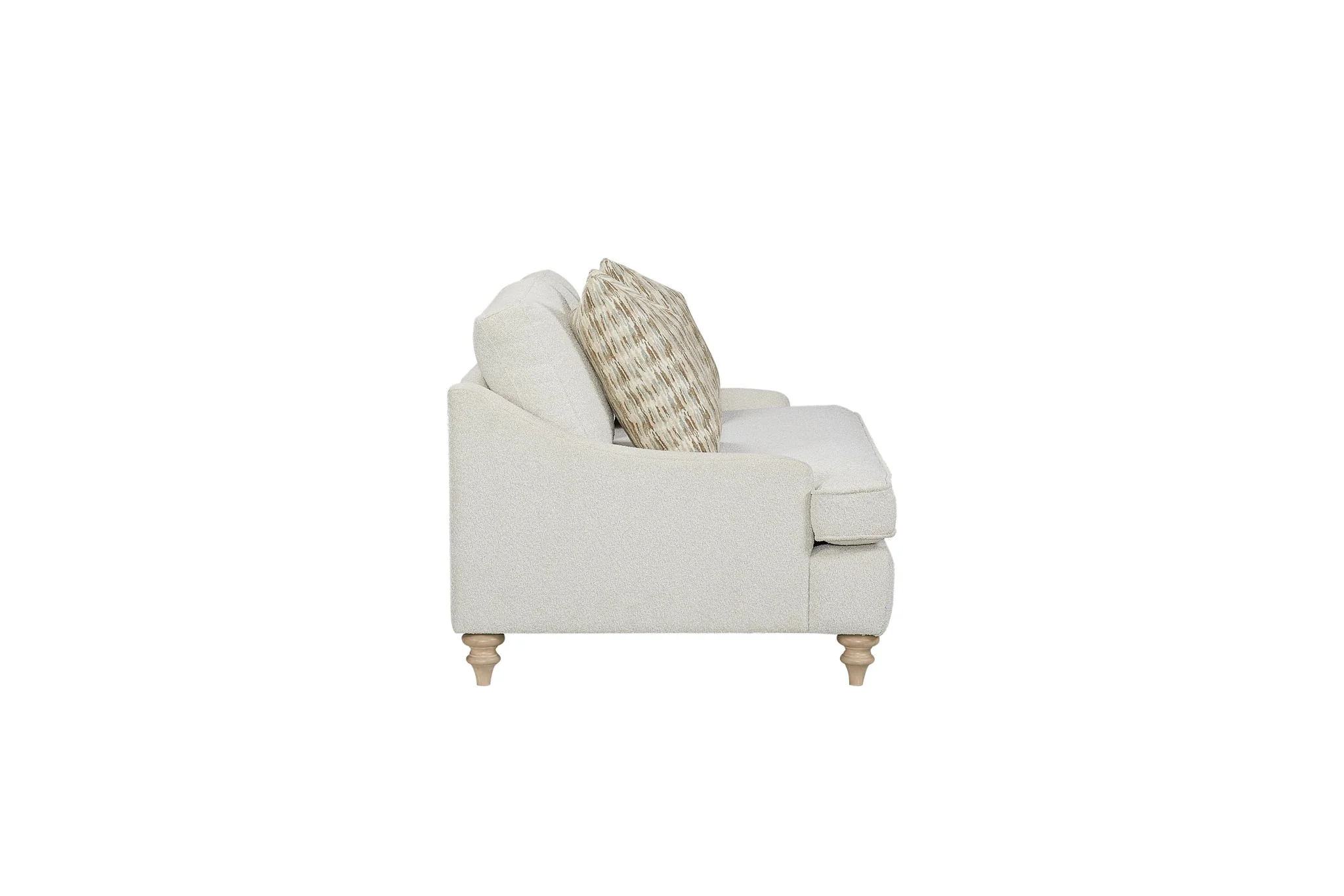 Citrus Heights - Loveseat With 2 Pillows - White - Image 3