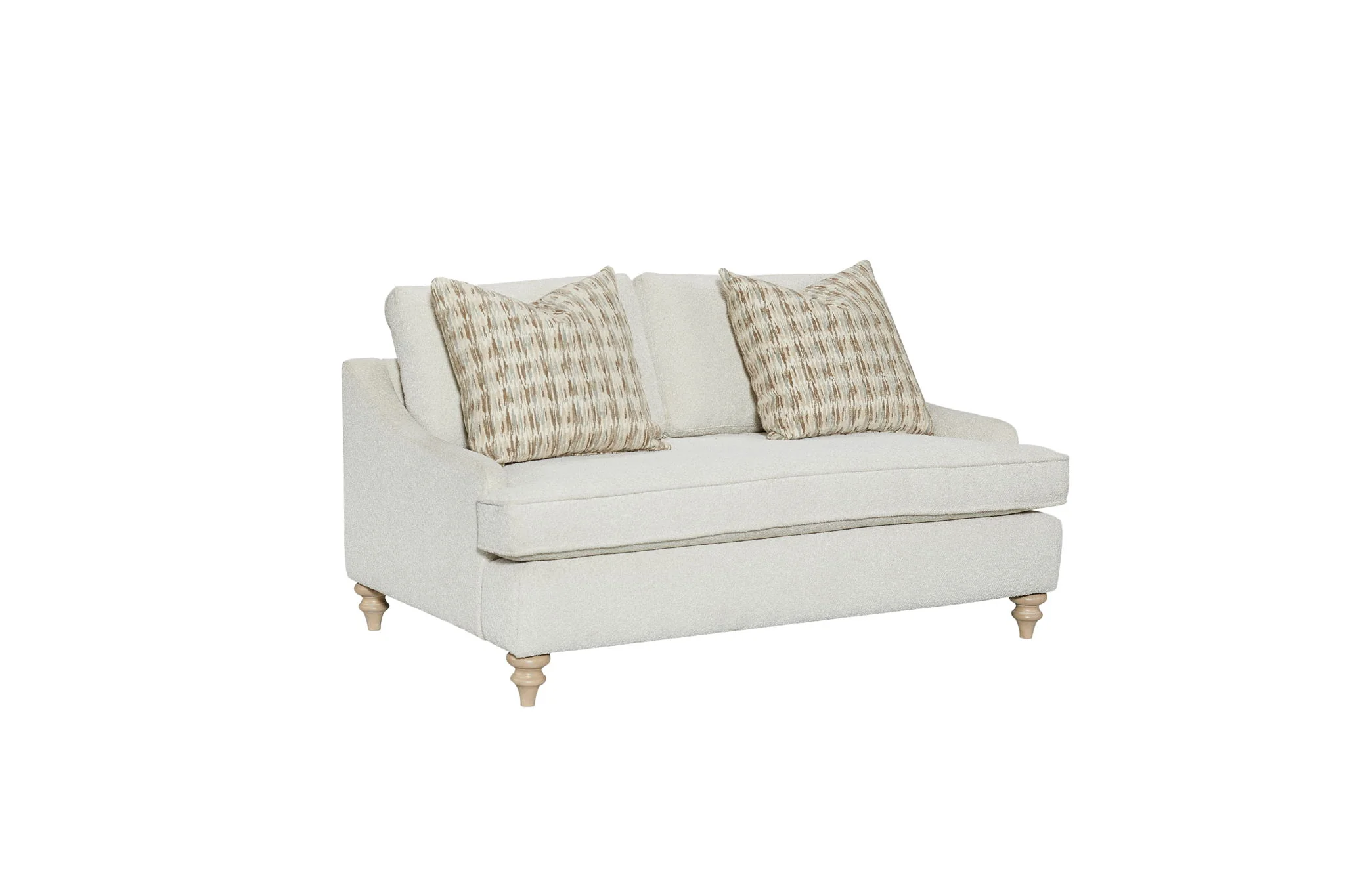 Citrus Heights - Loveseat With 2 Pillows - White - Image 4