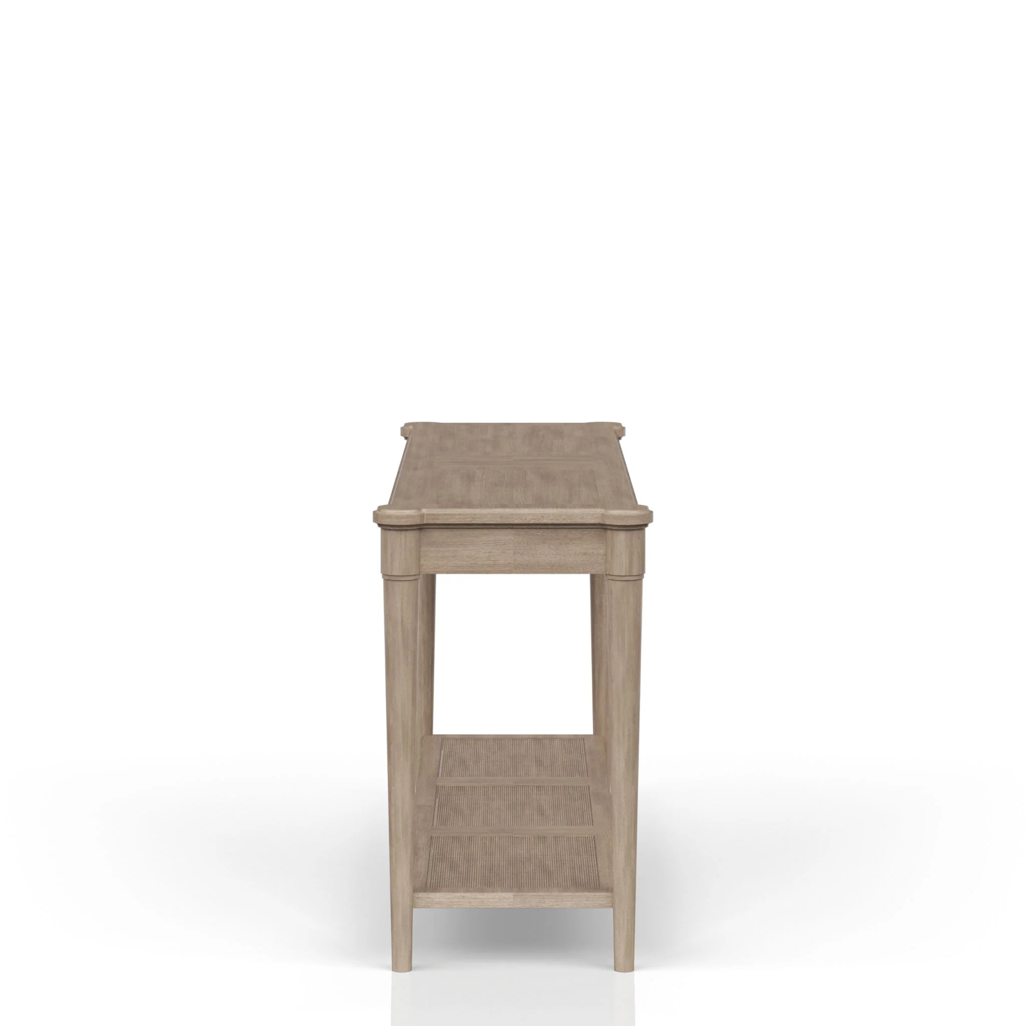 Citrus Heights - Sofa Table With Cane - Sand - Image 3
