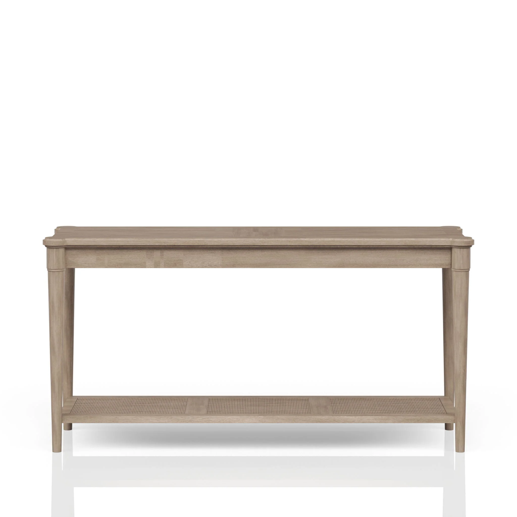 Citrus Heights - Sofa Table With Cane - Sand - Image 4