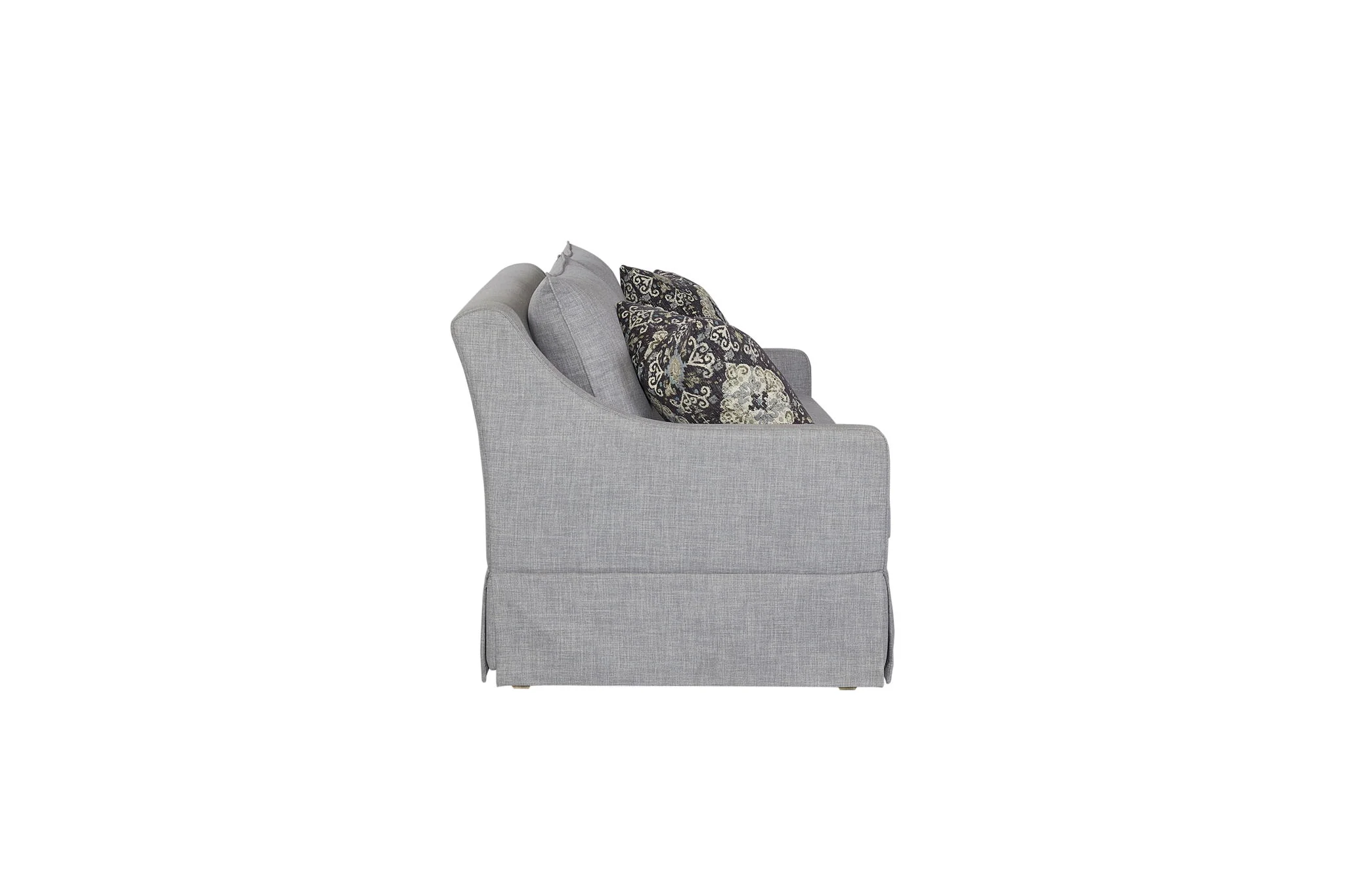 Citrus Heights - Sofa With 2 Pillows - Gray - Image 4