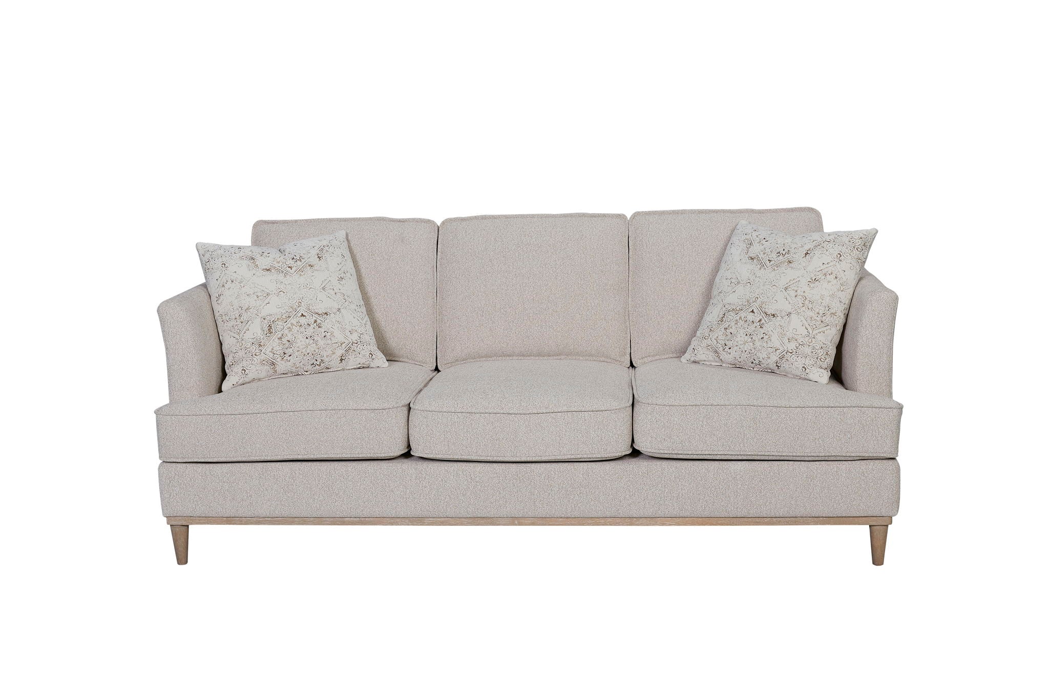 Citrus Heights - Sofa With 2 Pillows - Pearl Silver - Image 4
