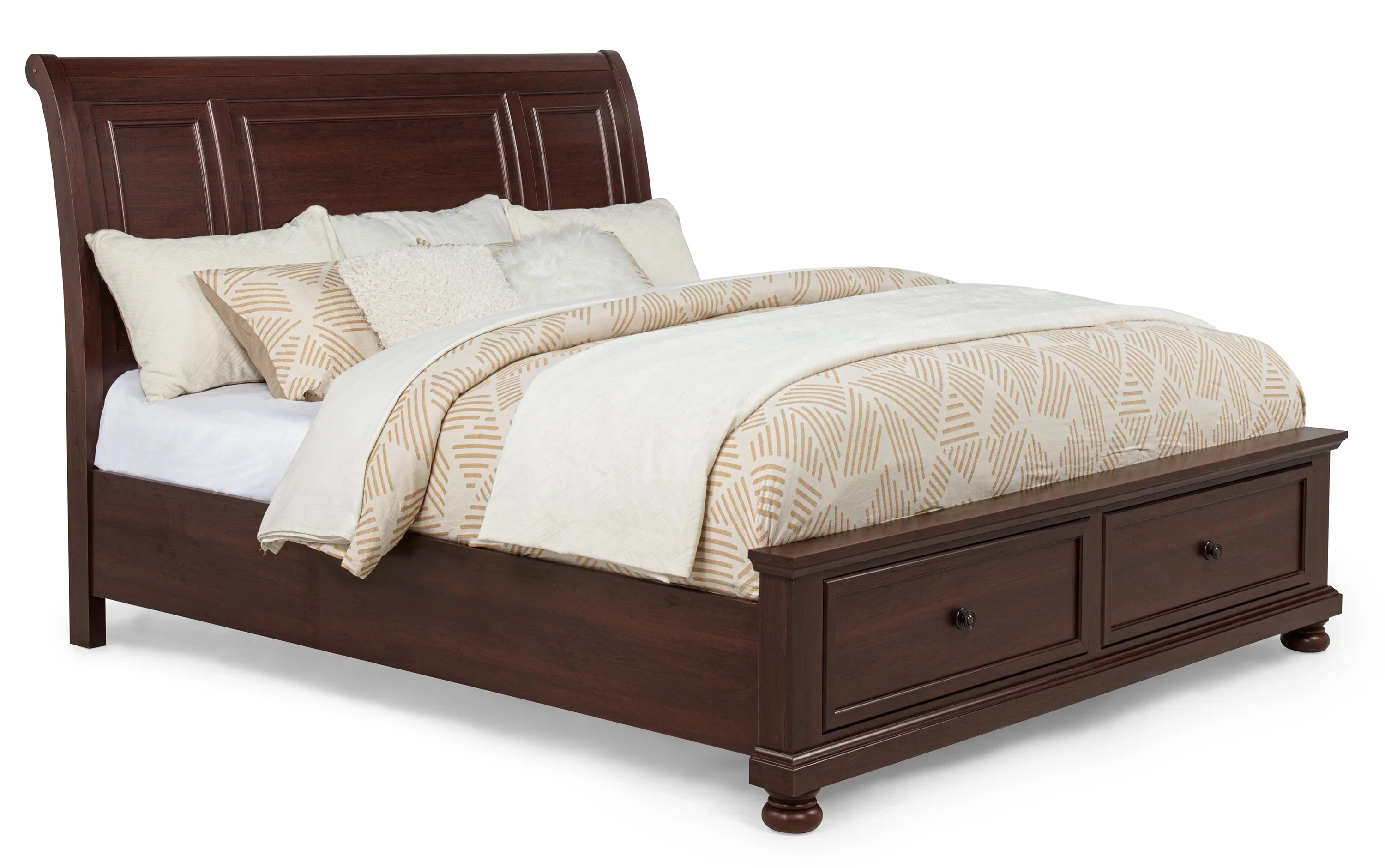 Claribelle Dark Cherry Bedroom Suites - Image 11