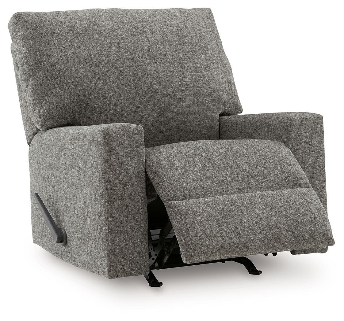 Clarington - Rocker Recliner - Greystone - Image 3