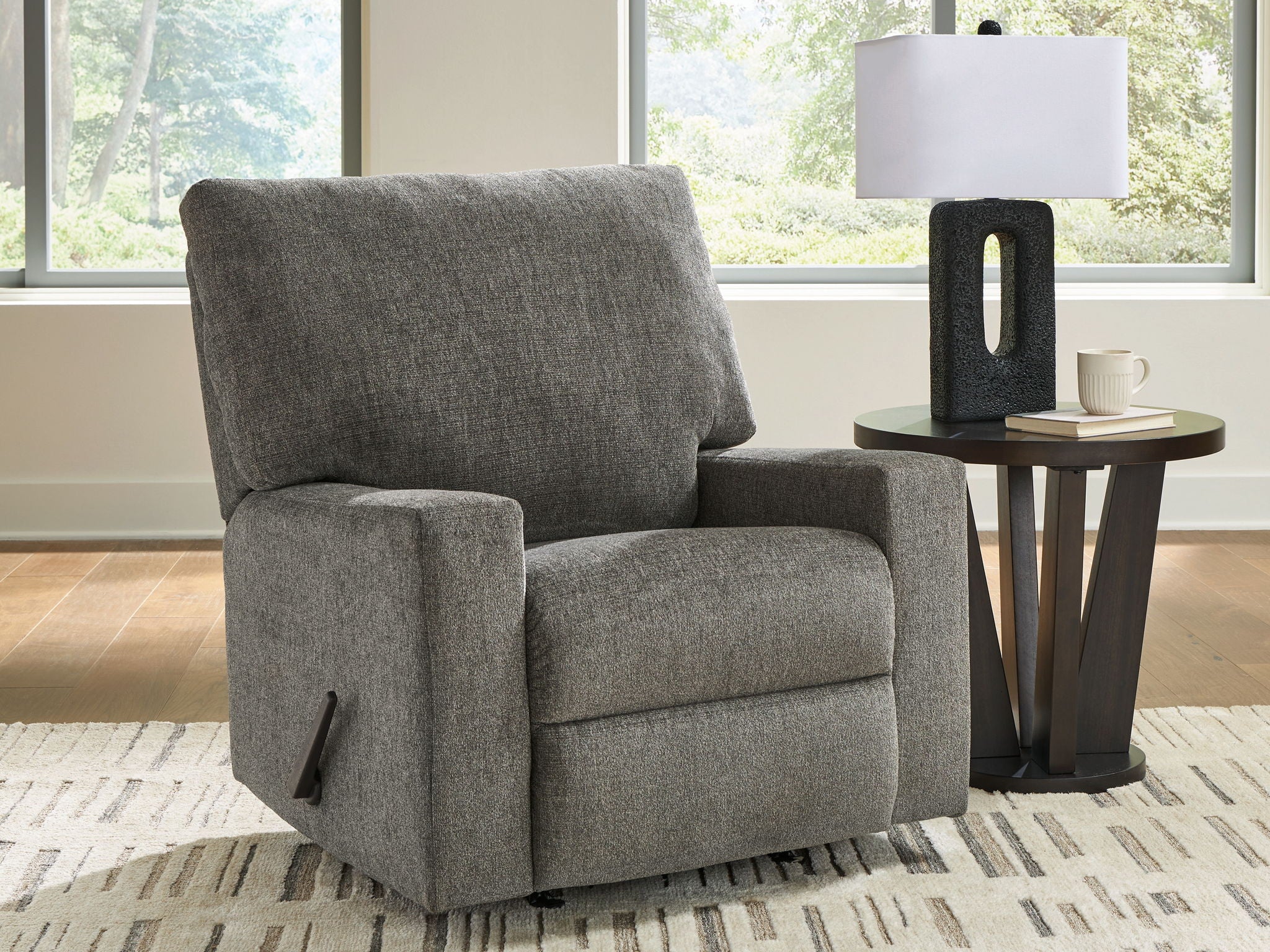 Clarington - Rocker Recliner - Greystone - Image 4