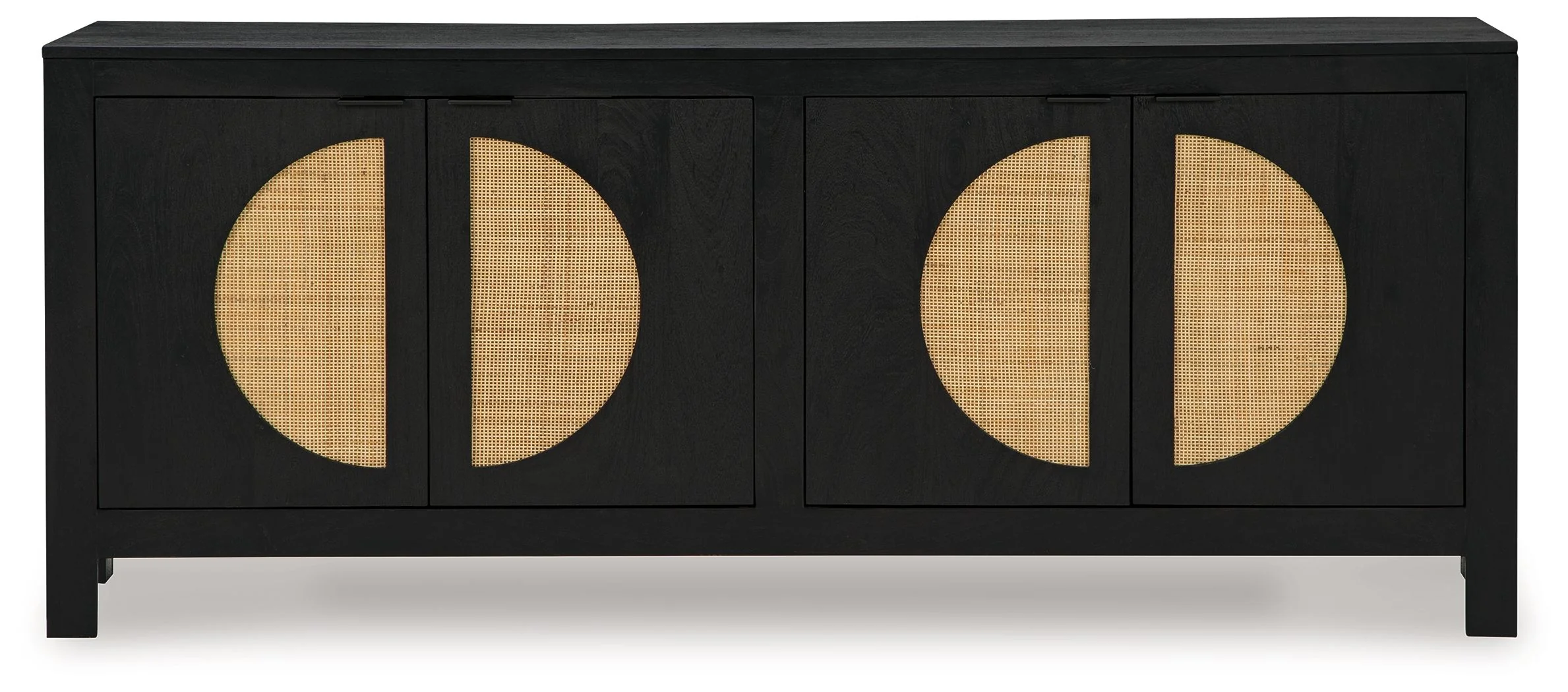 Cliffiings - Accent Cabinet - Black / Natural - Image 2