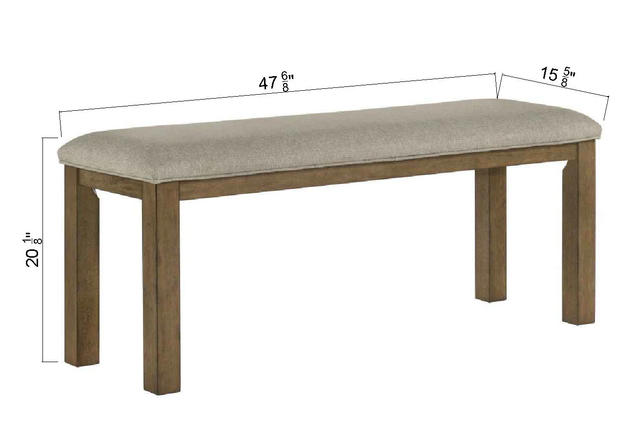 Cockrell Dining Set - Light Brown - Image 14