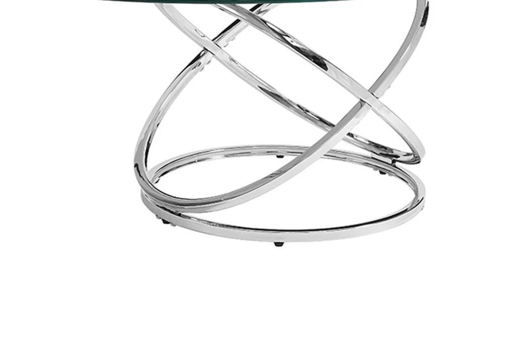 Cocktail Table Set - Chrome - Image 3