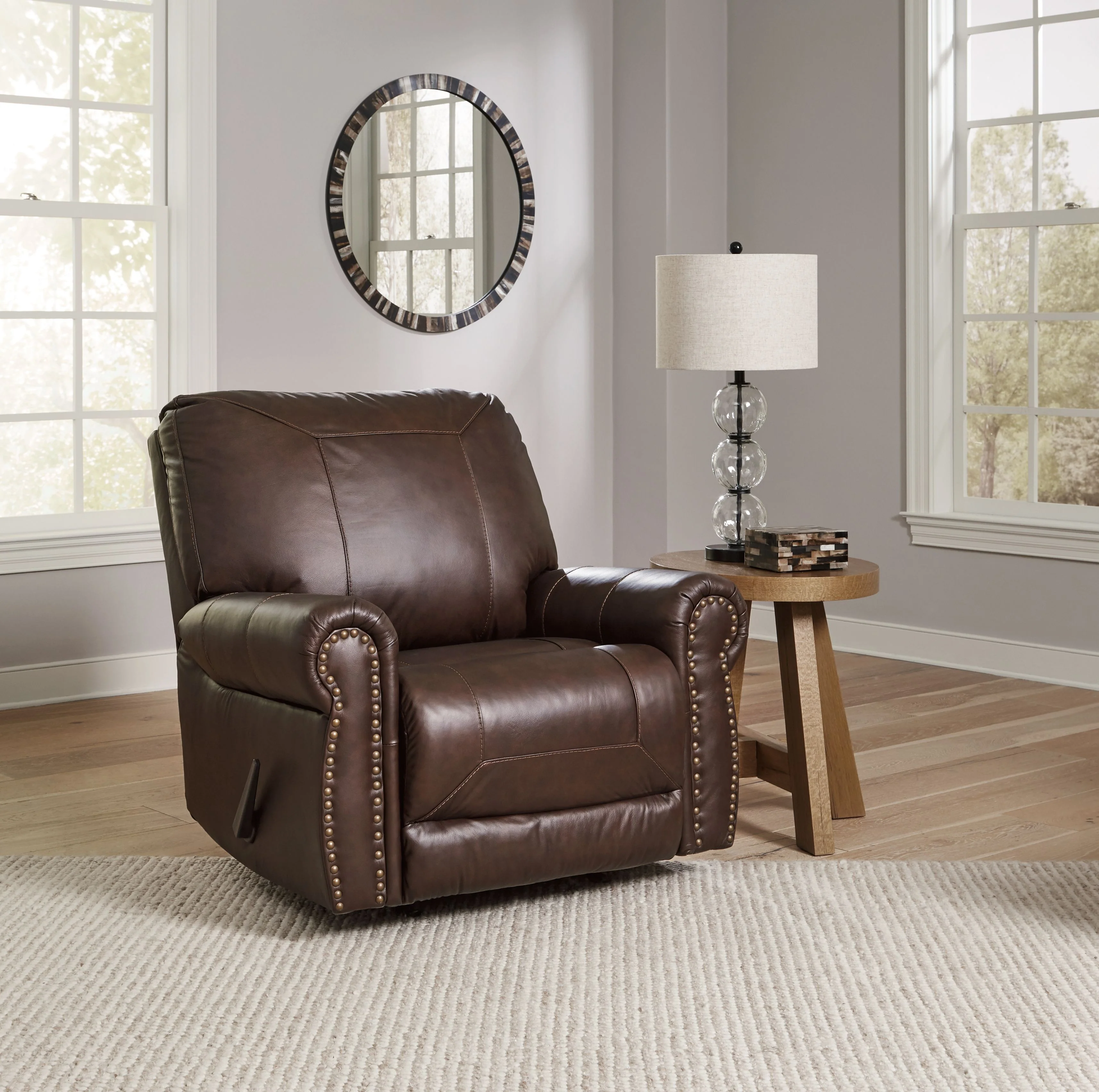 Colleton - Rocker Recliner - Dark Brown - Image 4