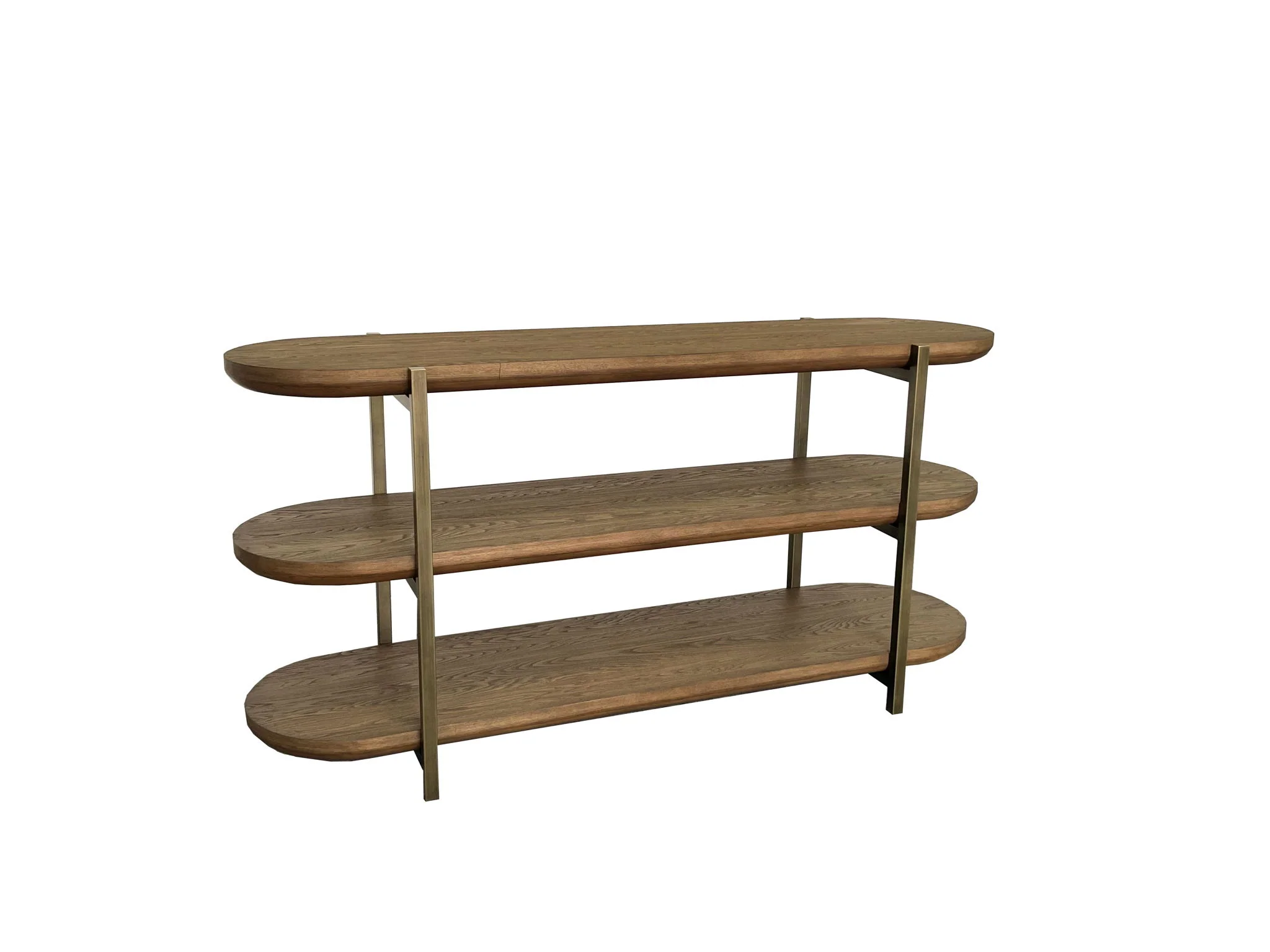 Console Table - Light Brown - Image 2