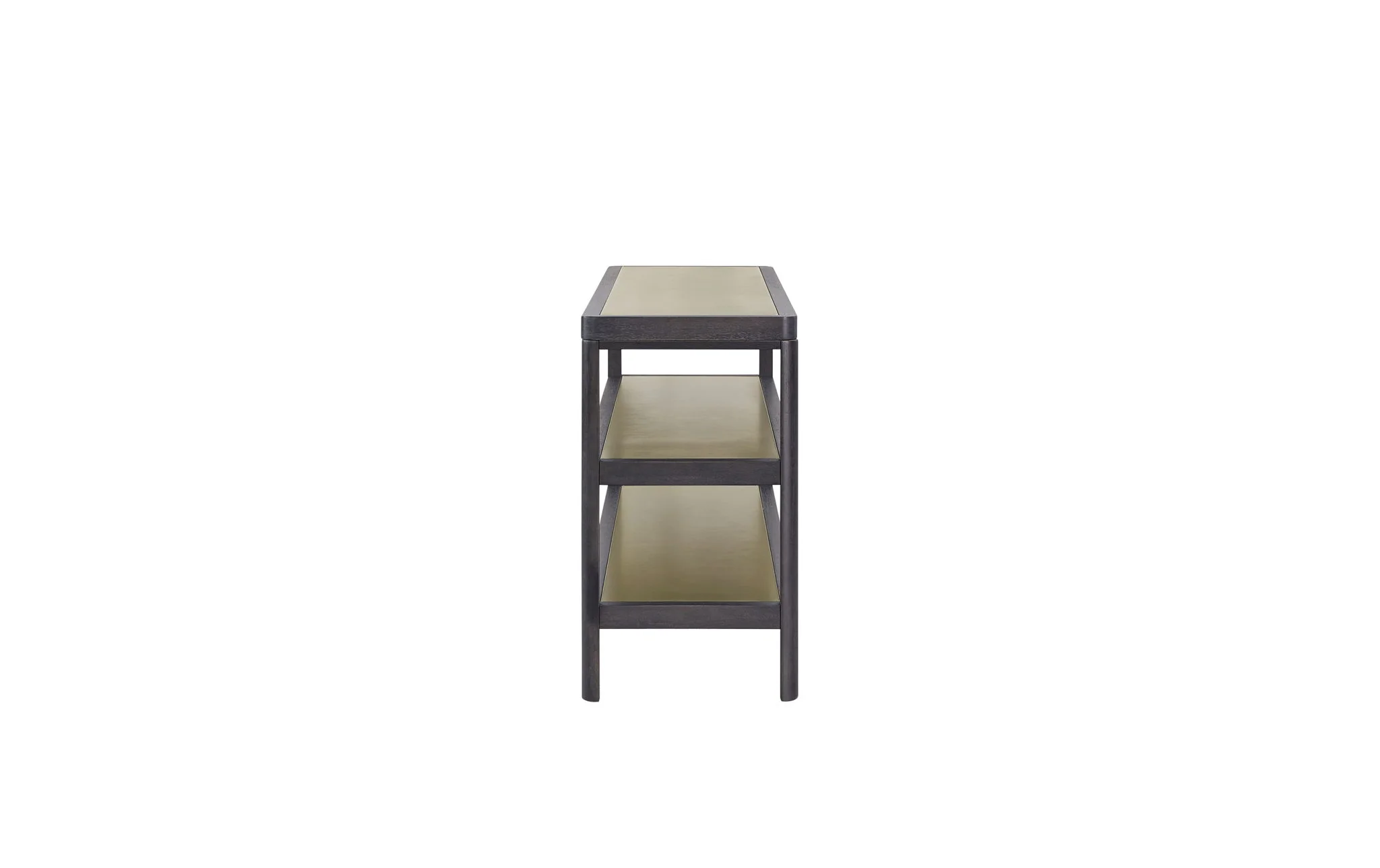 Console Table With Insets - Black - Image 4