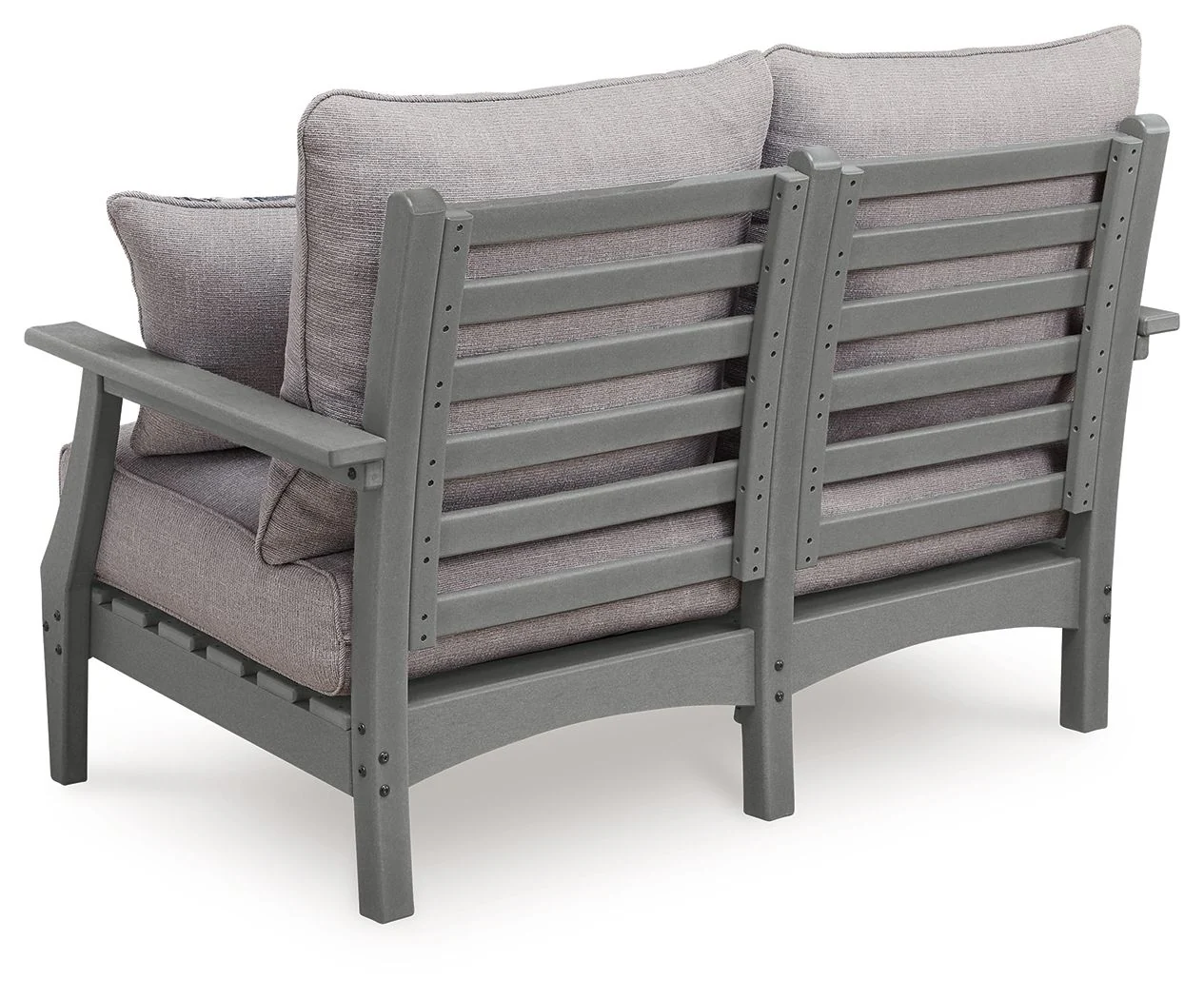 Cove Beach - Loveseat With Cushion - Gray - Image 2