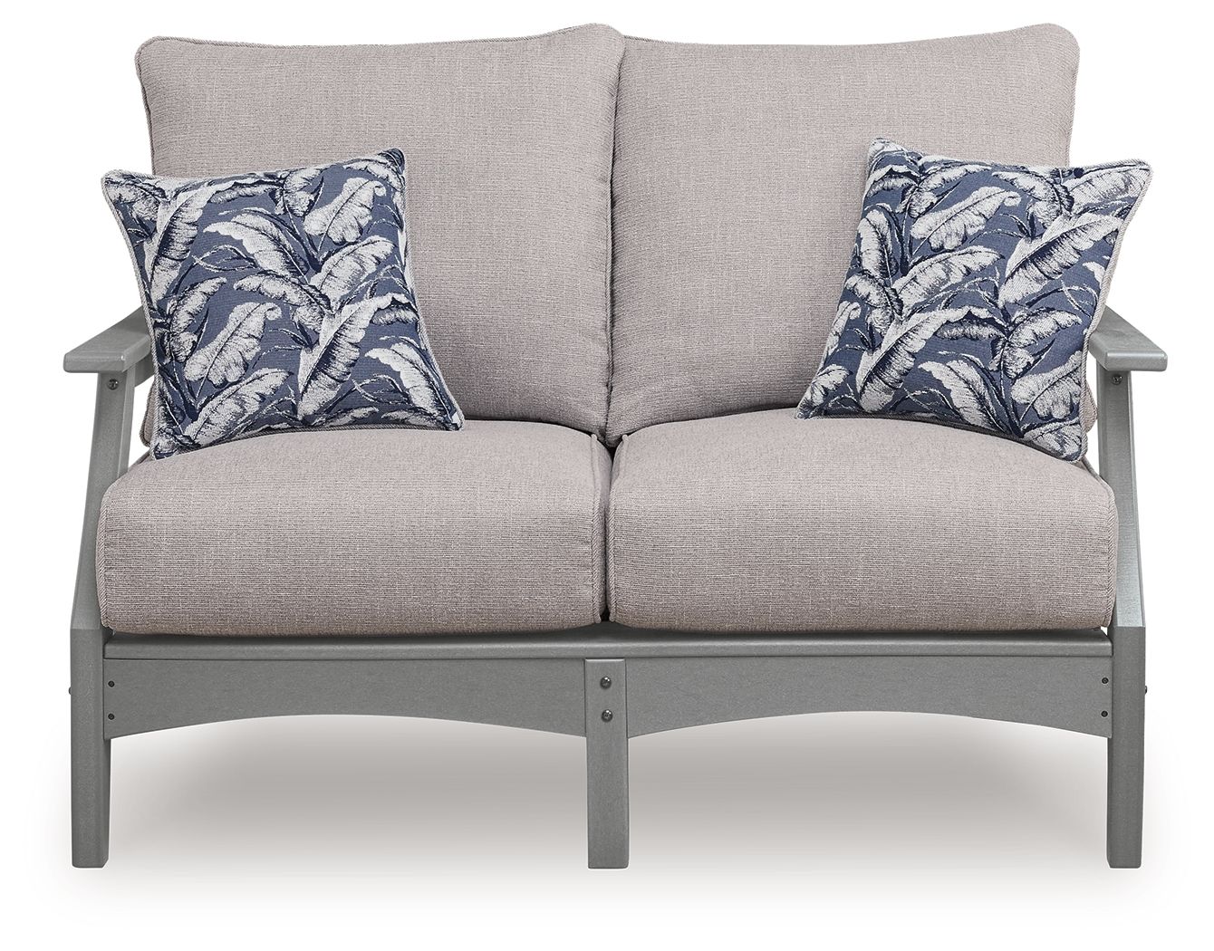 Cove Beach - Loveseat With Cushion - Gray - Image 3