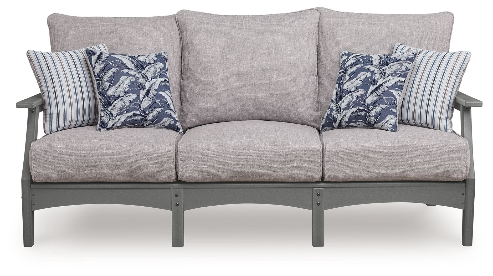 Cove Beach - Sofa With Cushion - Gray - Image 4