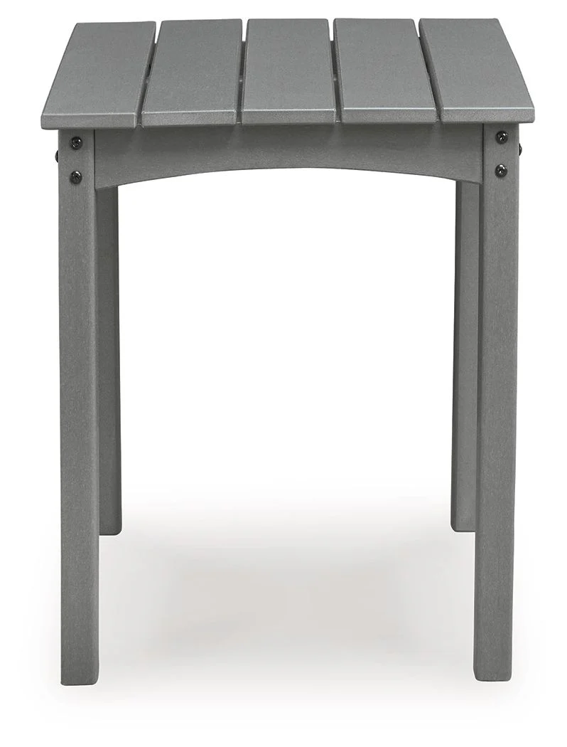 Cove Beach - Square End Table - Gray - Image 2
