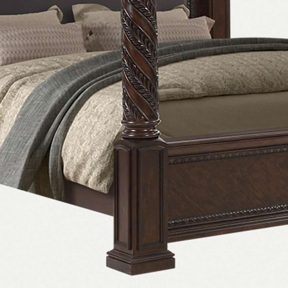 Coventry - Upholstered Panel Canopy Bed - Image 3