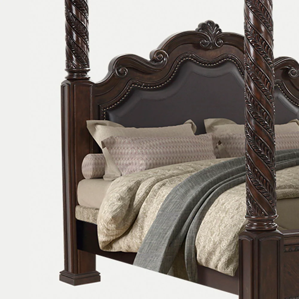 Coventry - Upholstered Panel Canopy Bed - Image 6