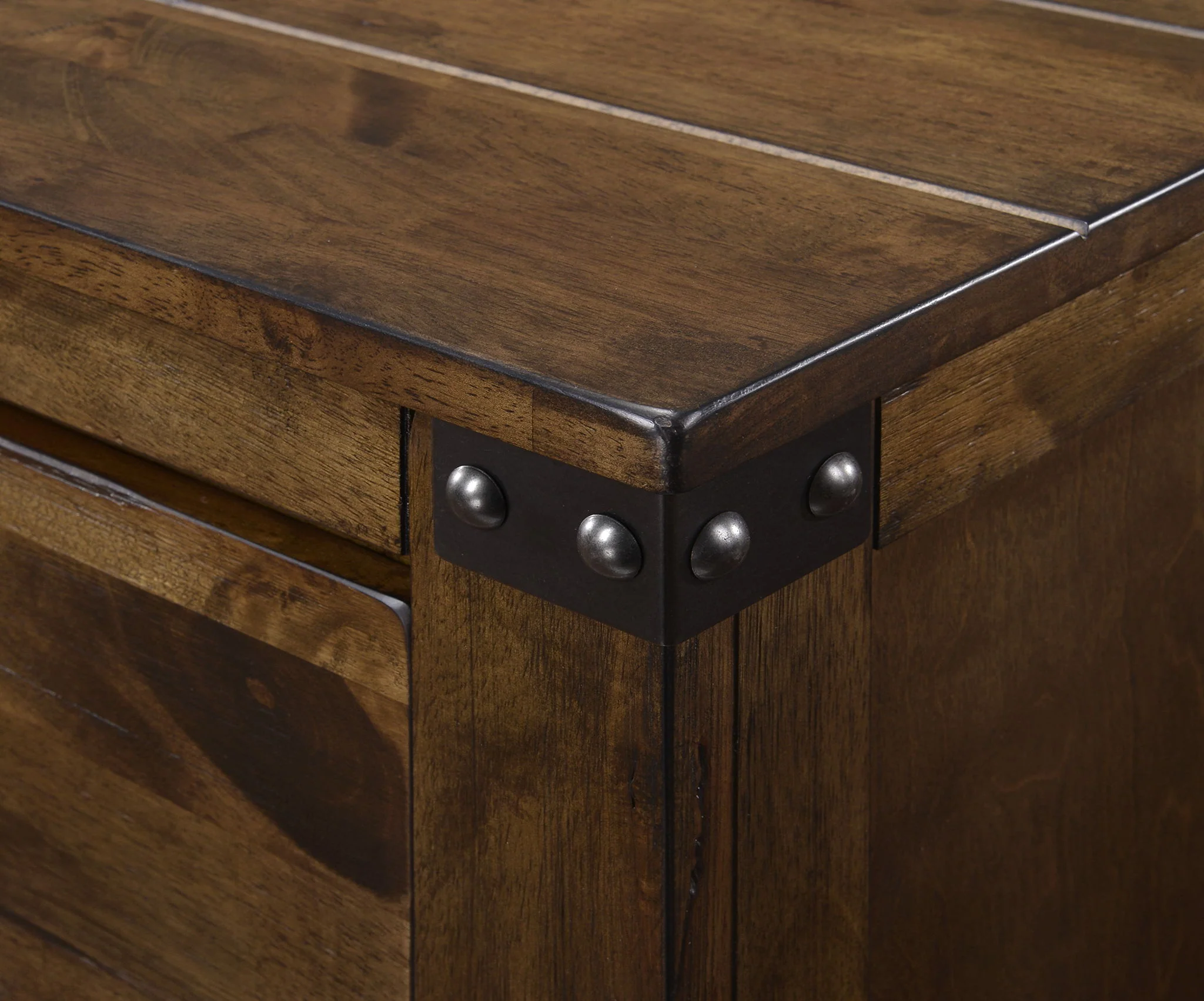 Curtis - Nightstand - Dark Oak - Image 2
