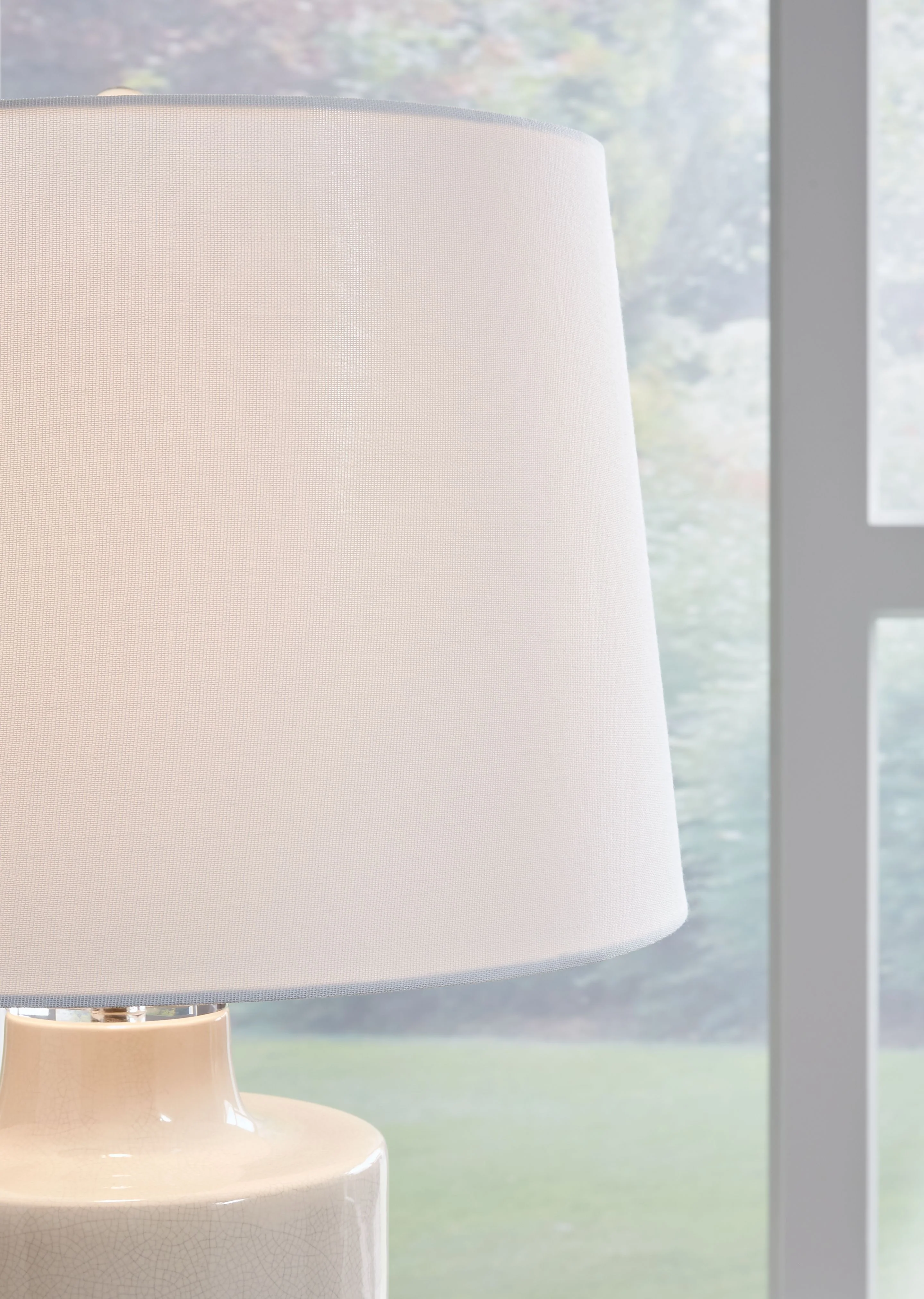 Cylener - Ceramic Table Lamp - Off White - Image 2