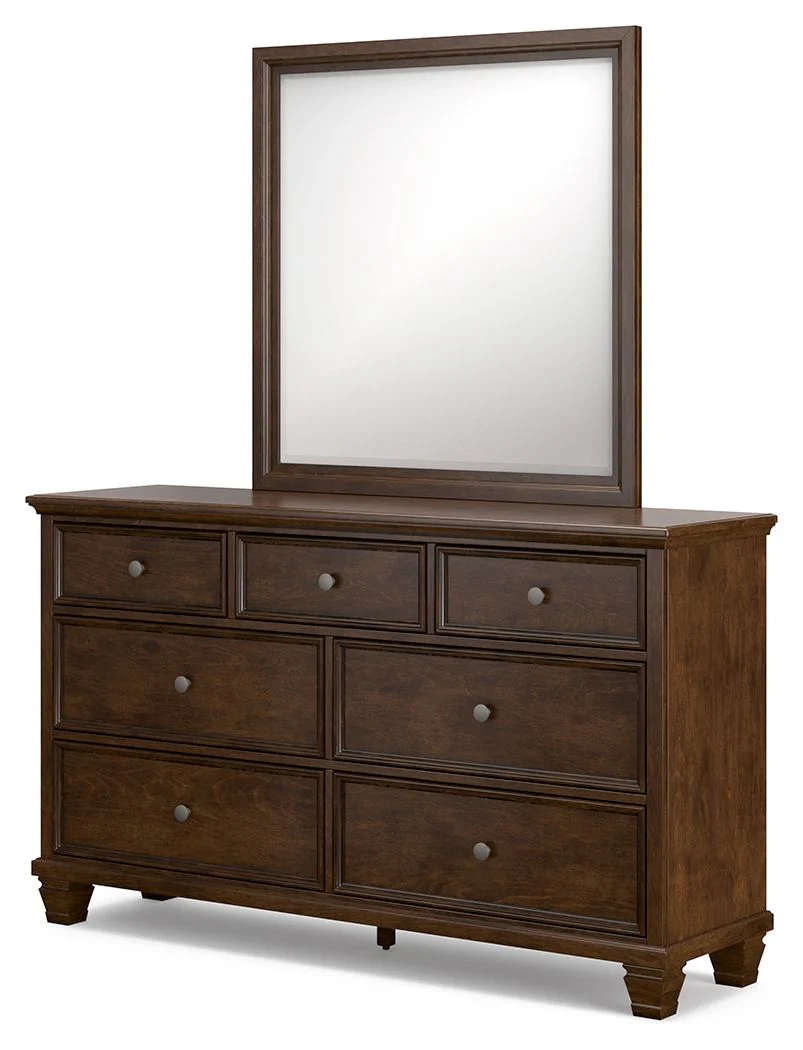 Danabrin - Dresser And Mirror - Brown - Image 3