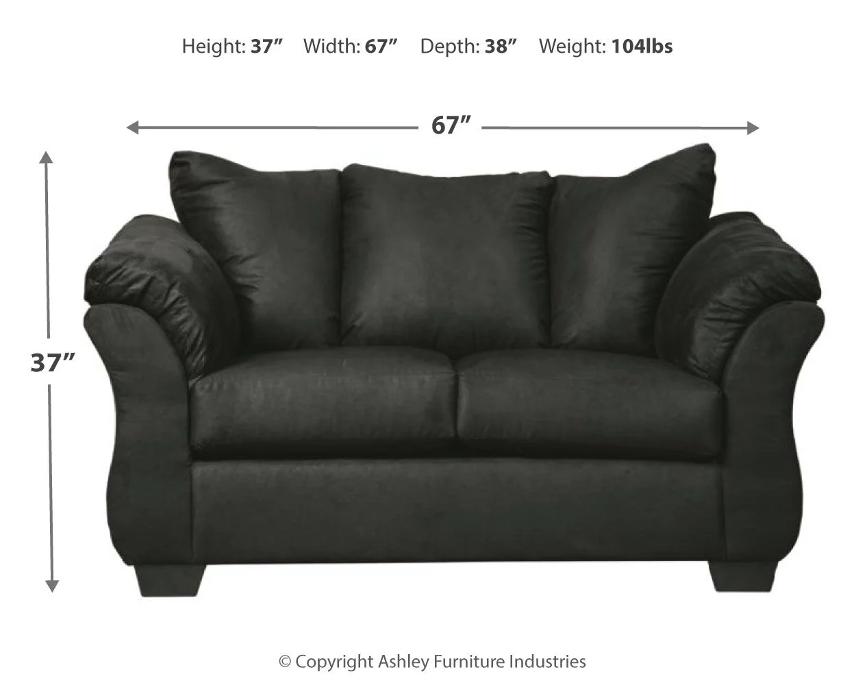 Darcy - Stationary Loveseat - Image 8