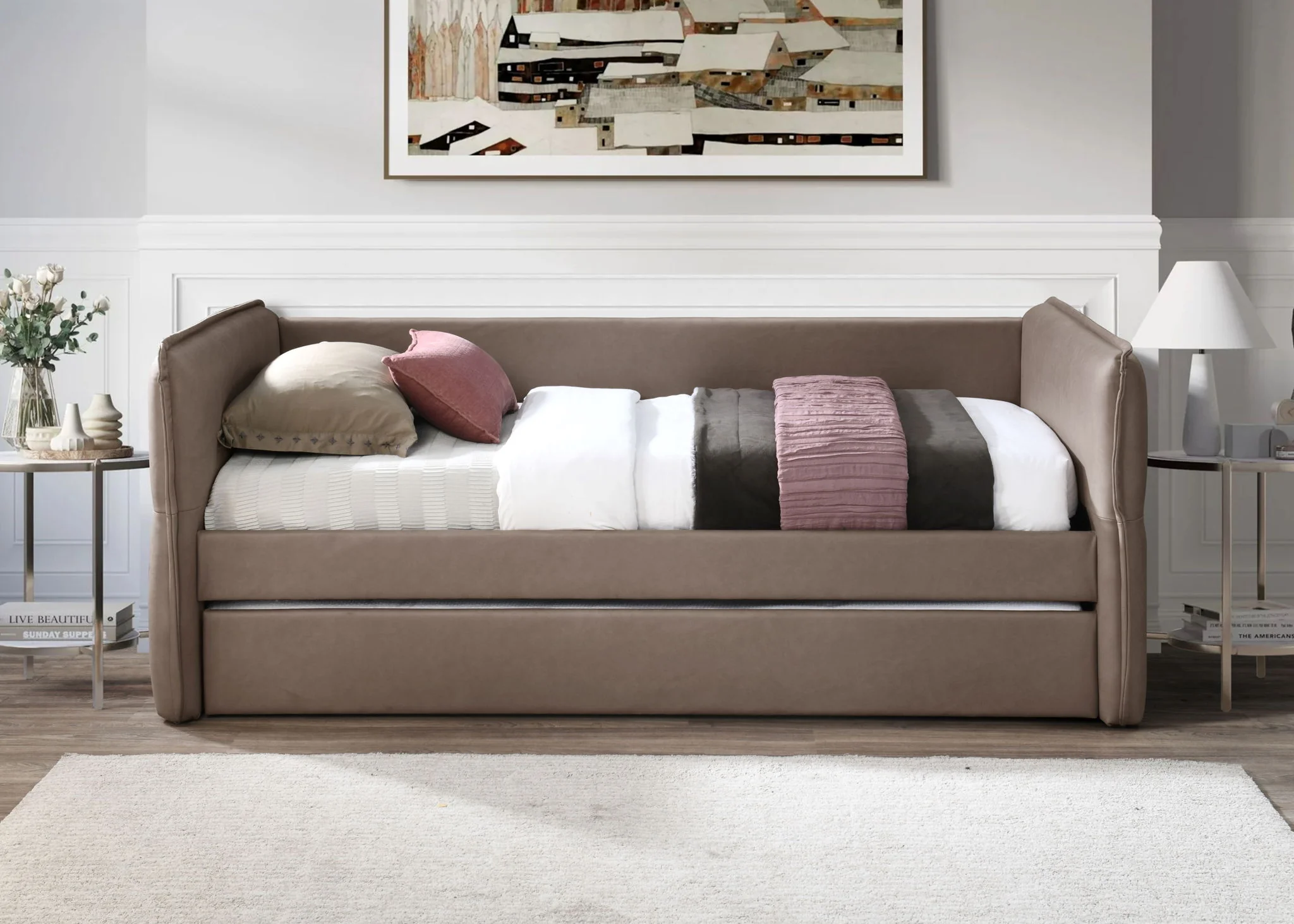 Daybed With A Trundle, Stylish Design - Image 3