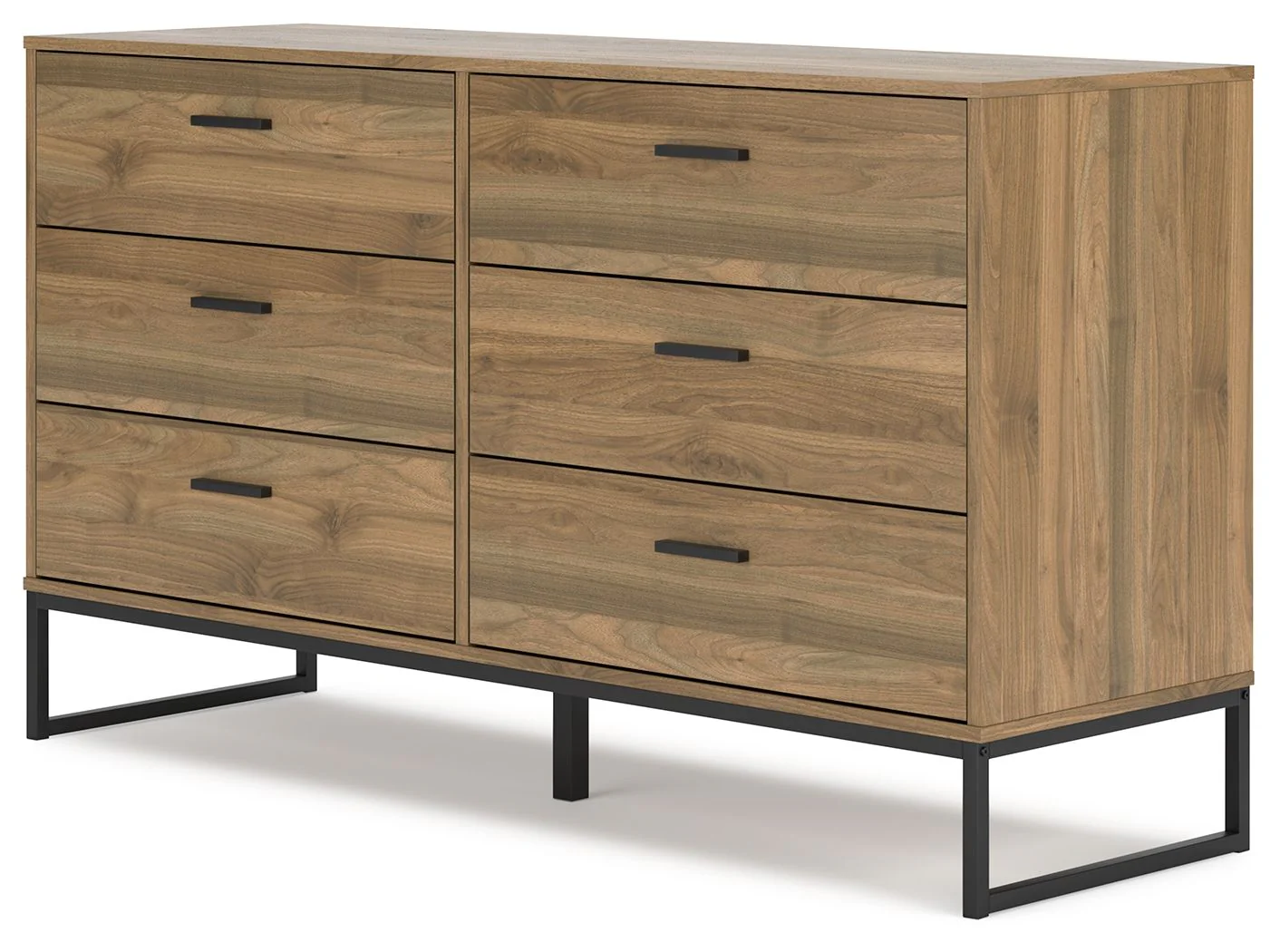 Deanlow - Six Drawer Dresser - Honey - Image 2