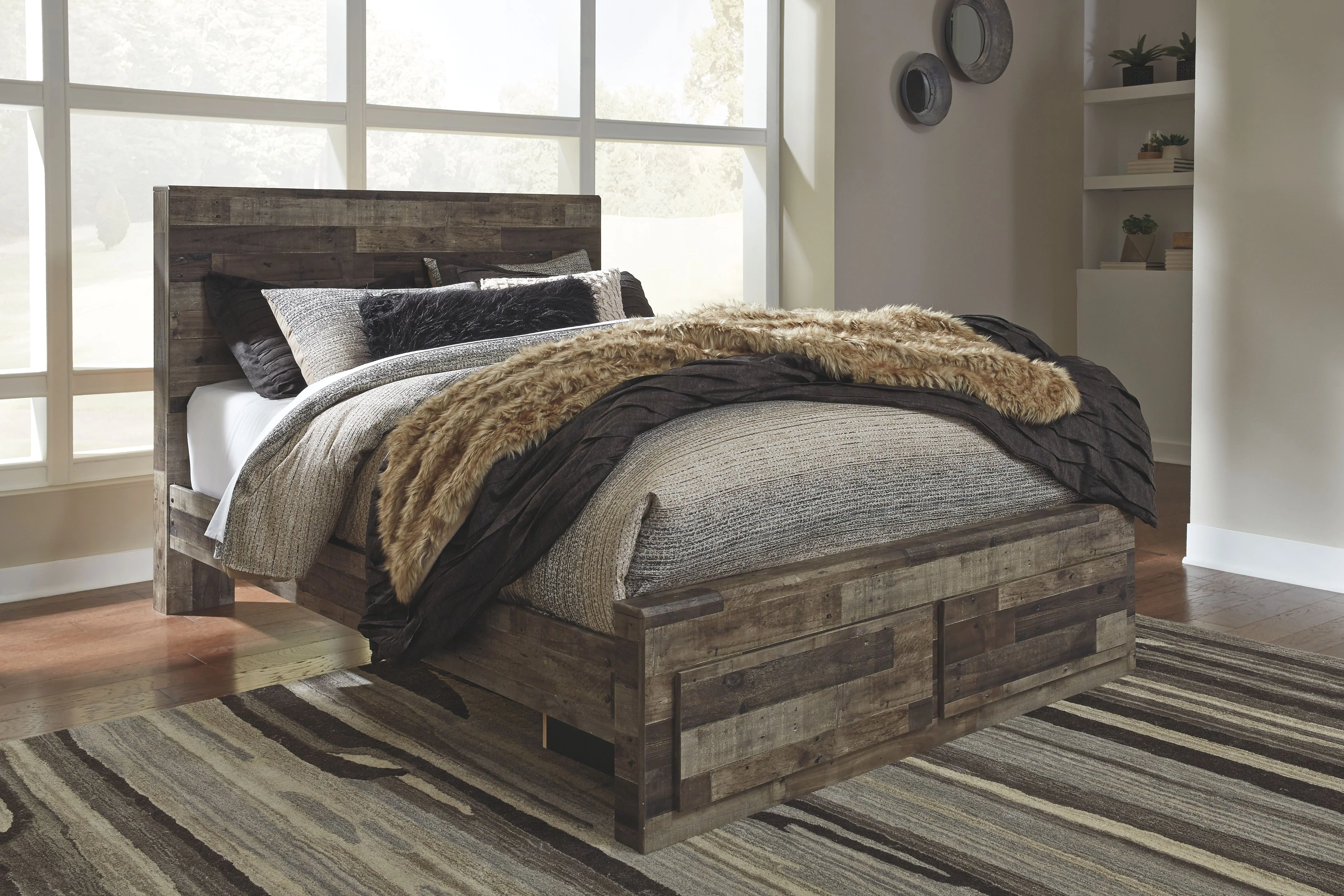 Derekson - Panel Bed - Image 5