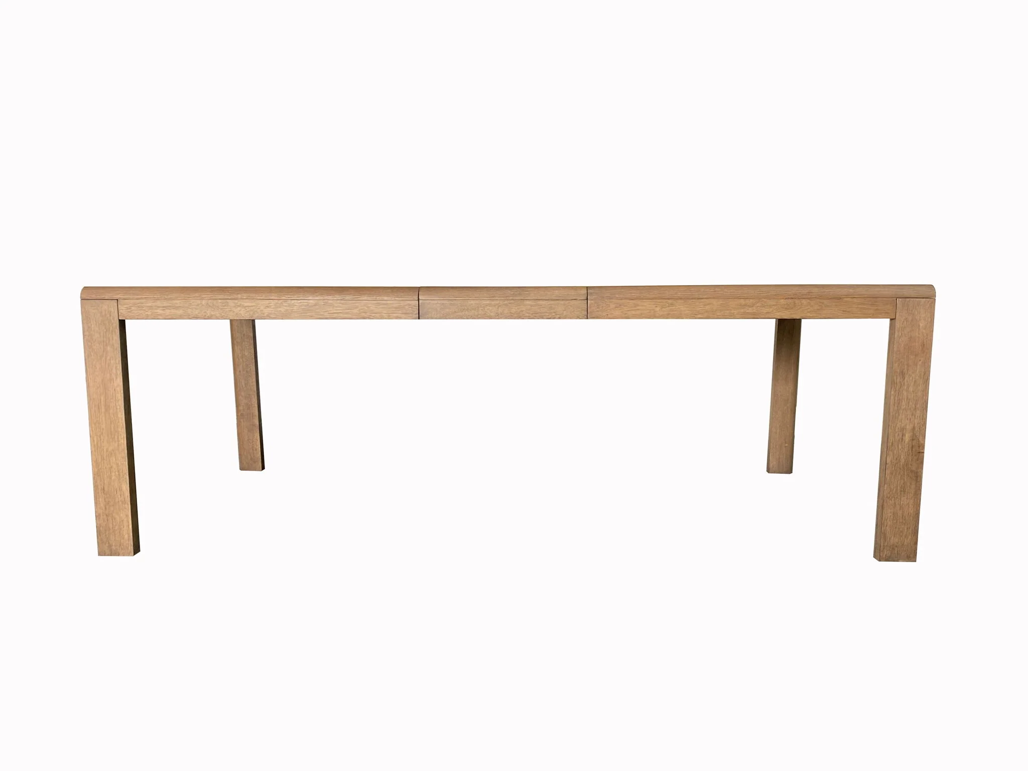 Dining Table With Leaf - Light Brown - Image 4
