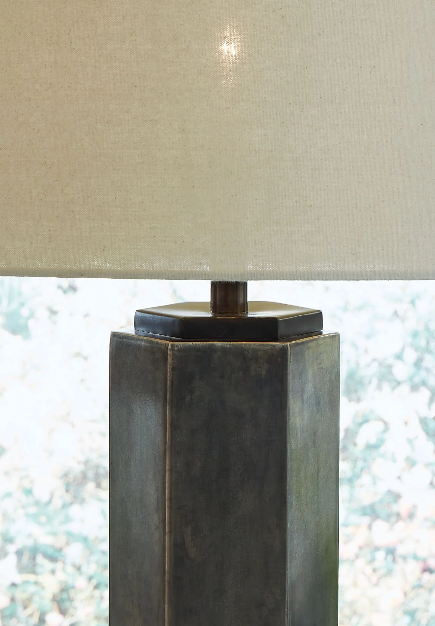 Dirkton - Metal Table Lamp  - Antique Pewter Finish - Image 2