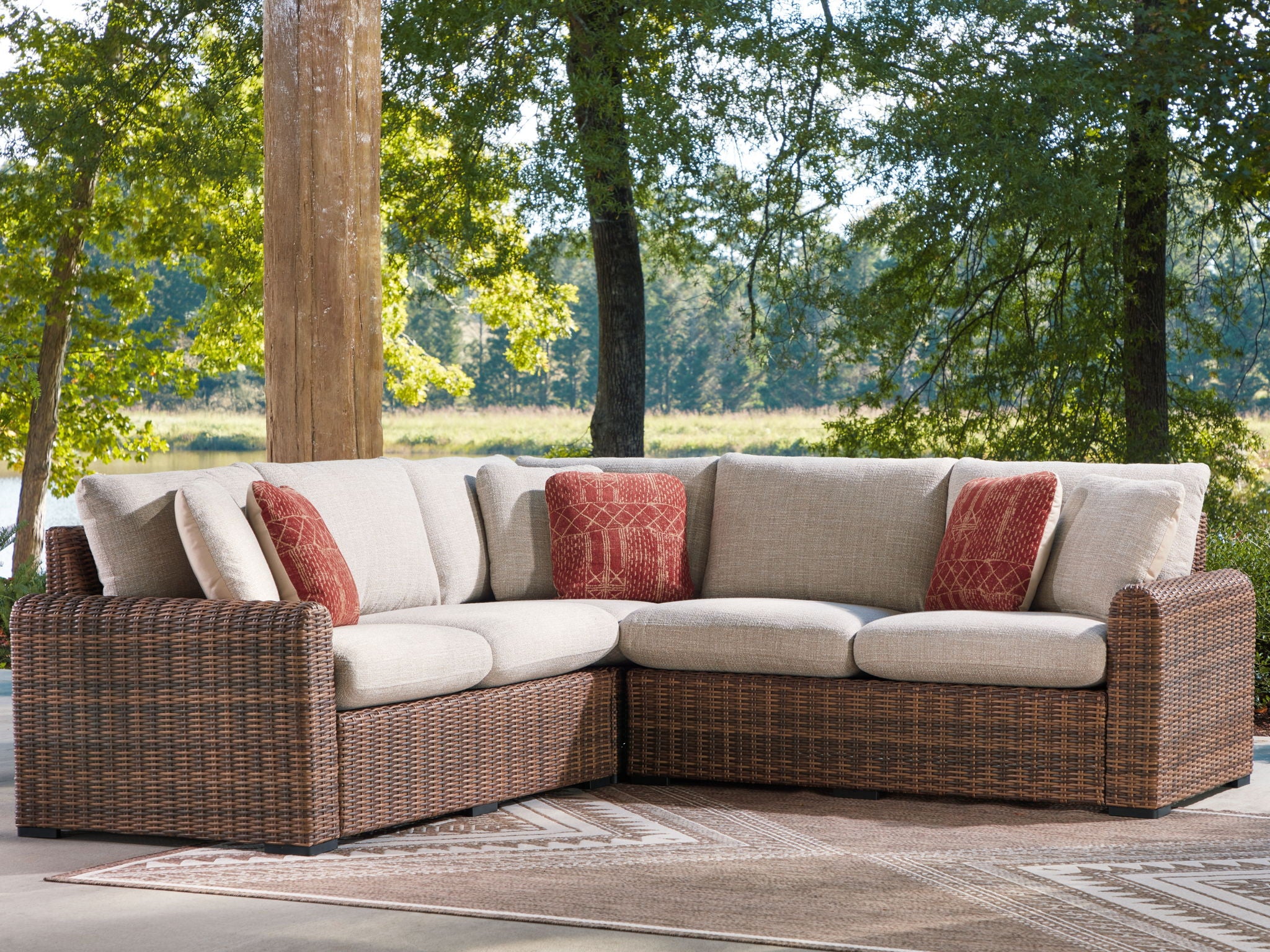 Dolan Creek - Outdoor Sectional - Image 4