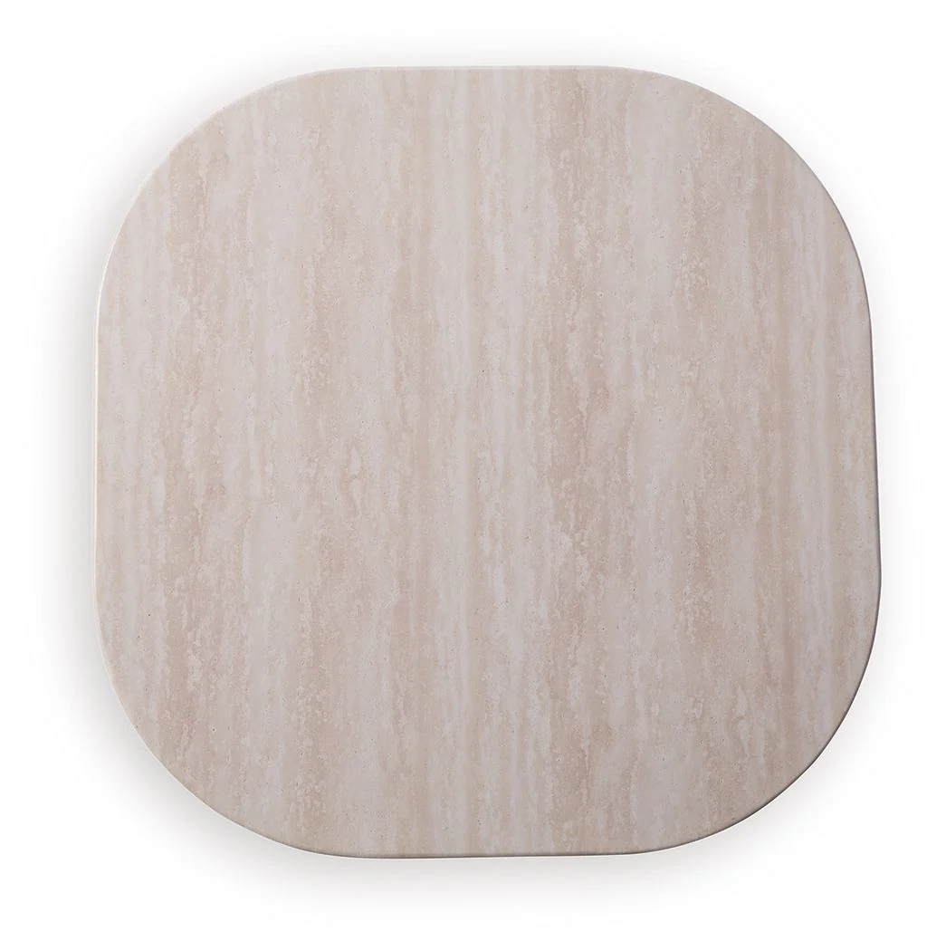 Dolan Creek - Square End Table - Beige / Brown - Image 2