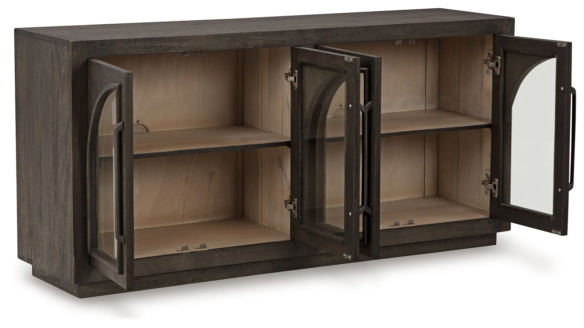 Dreley - Accent Cabinet - Grayish Brown - Image 4