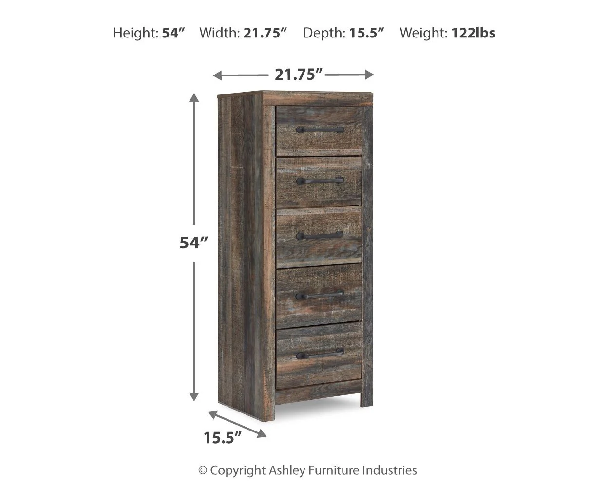 Drystan - Narrow Chest - Brown / Beige - Image 2