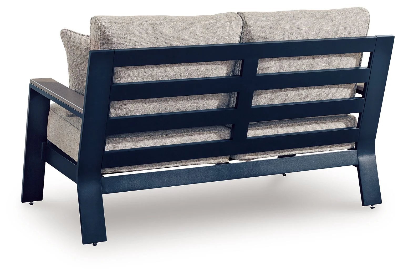 East Beach - Loveseat With Cushion - Blue - Image 3
